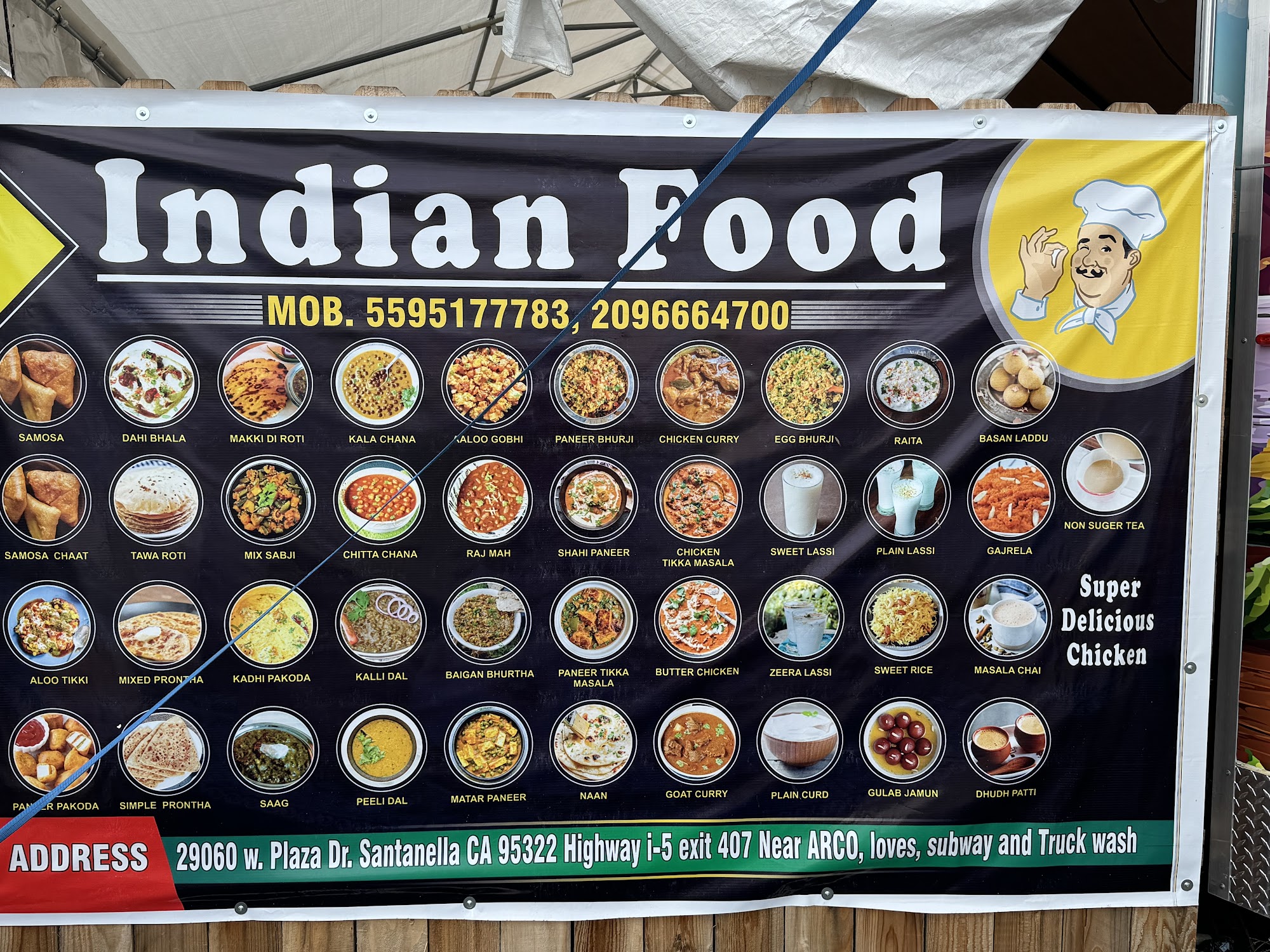 Indian food 29060 Plaza Dr, Gustine