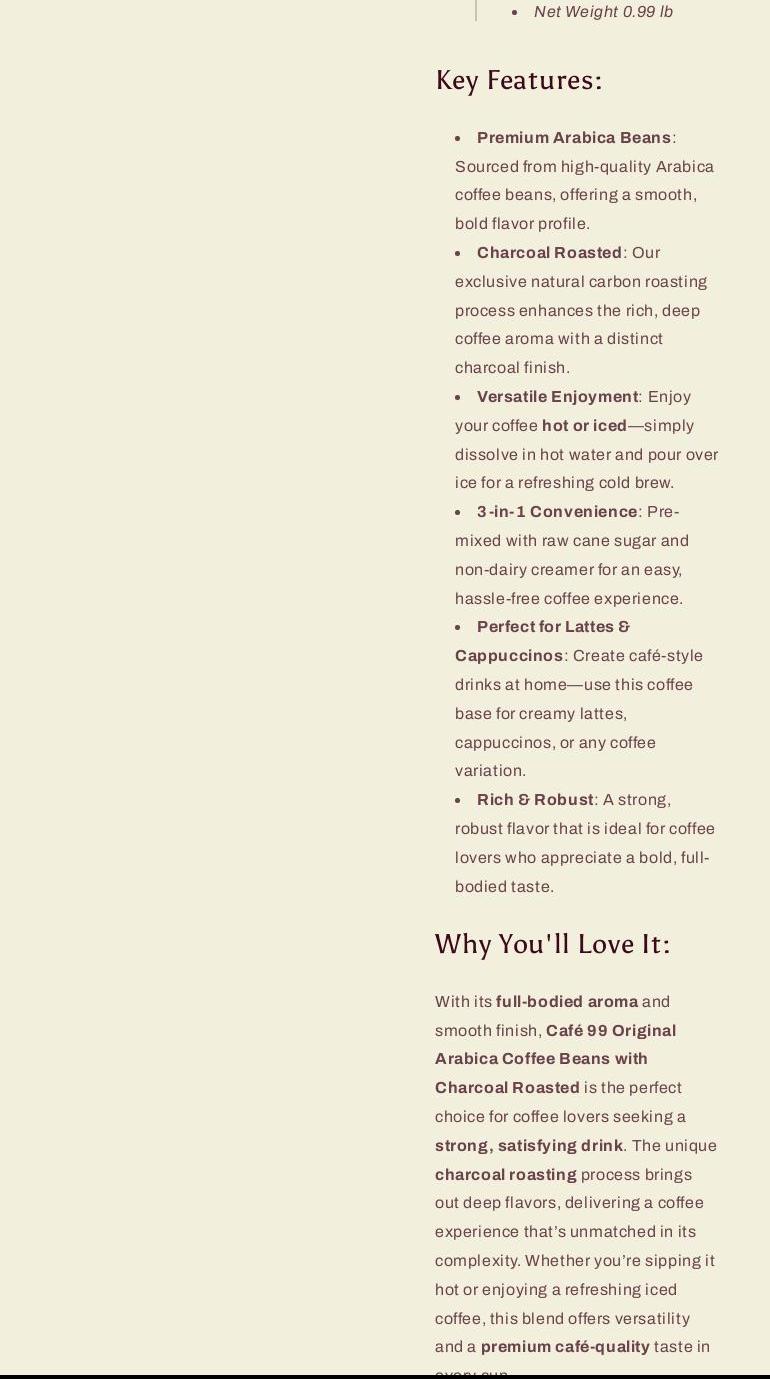 Socal Coffee Co Menu