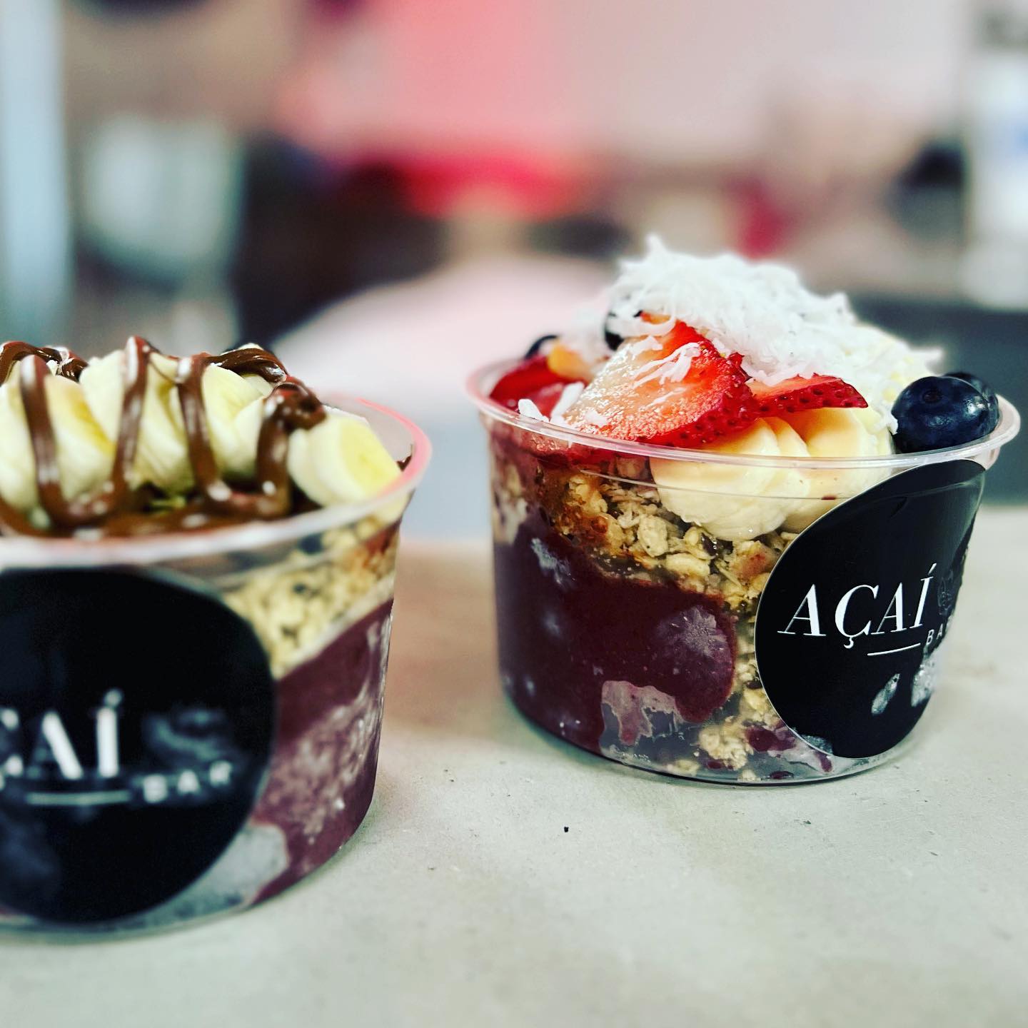 Acai Bar Menu
