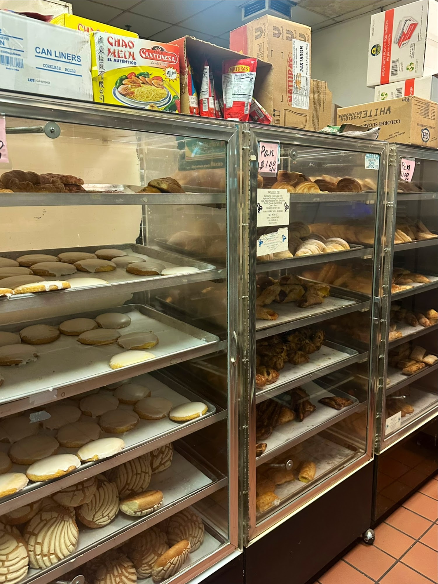 Panamericana Bakery Menu