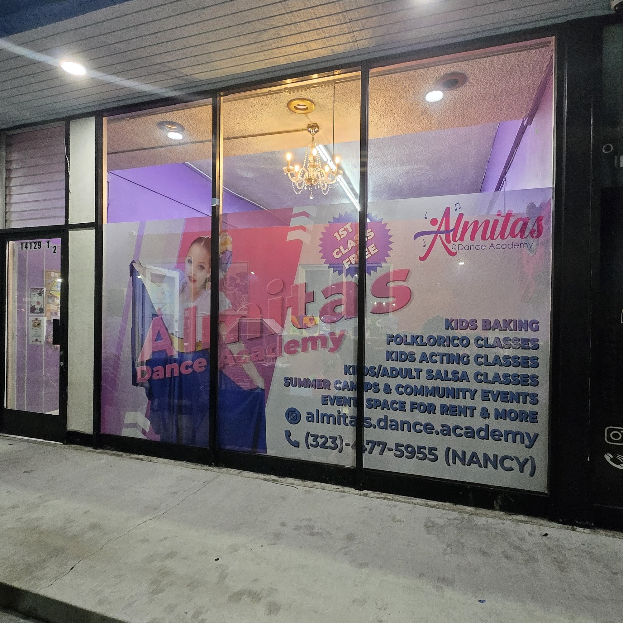 Almitas Dance Academy 14133 1/2 Crenshaw Blvd, Hawthorne California 14133