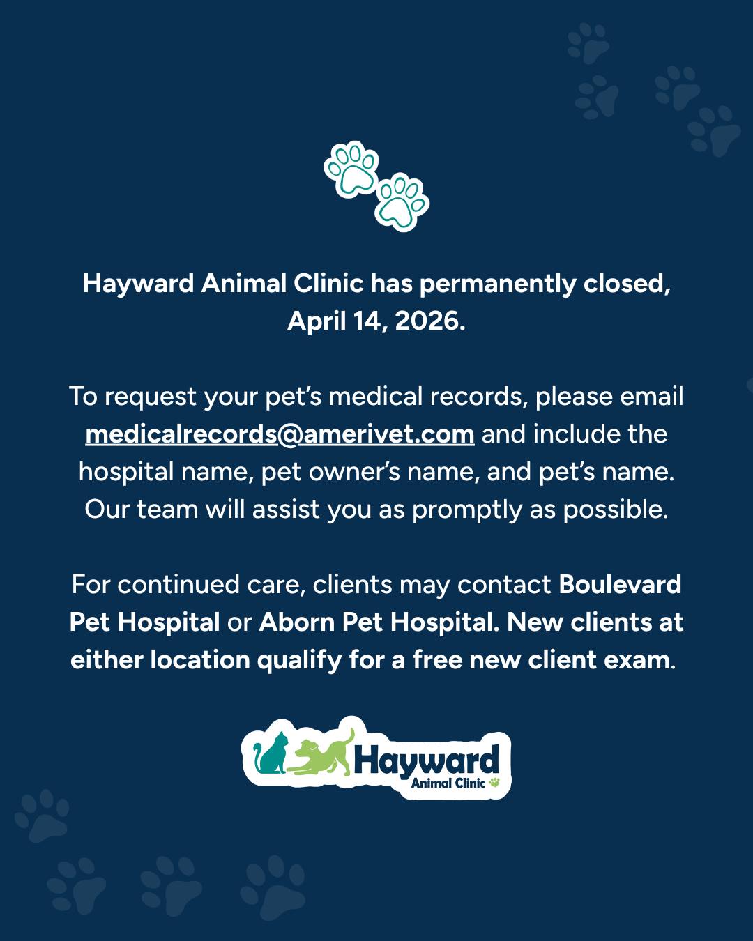 Hayward Animal Clinic Hayward