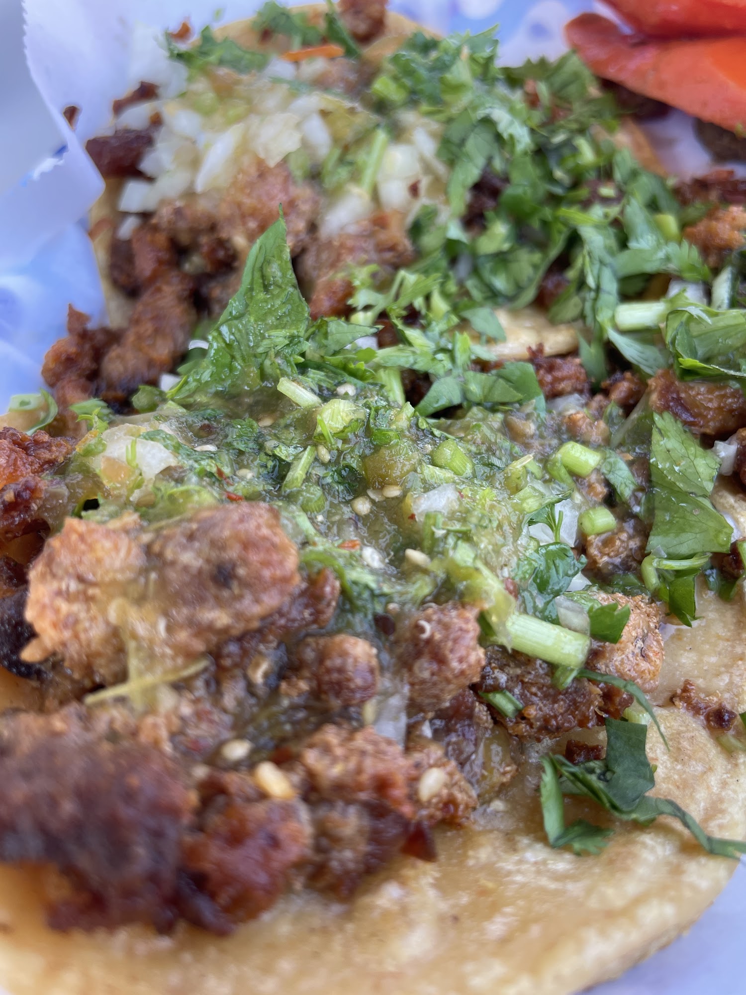 LA Carreta DE Taco Truck Menu