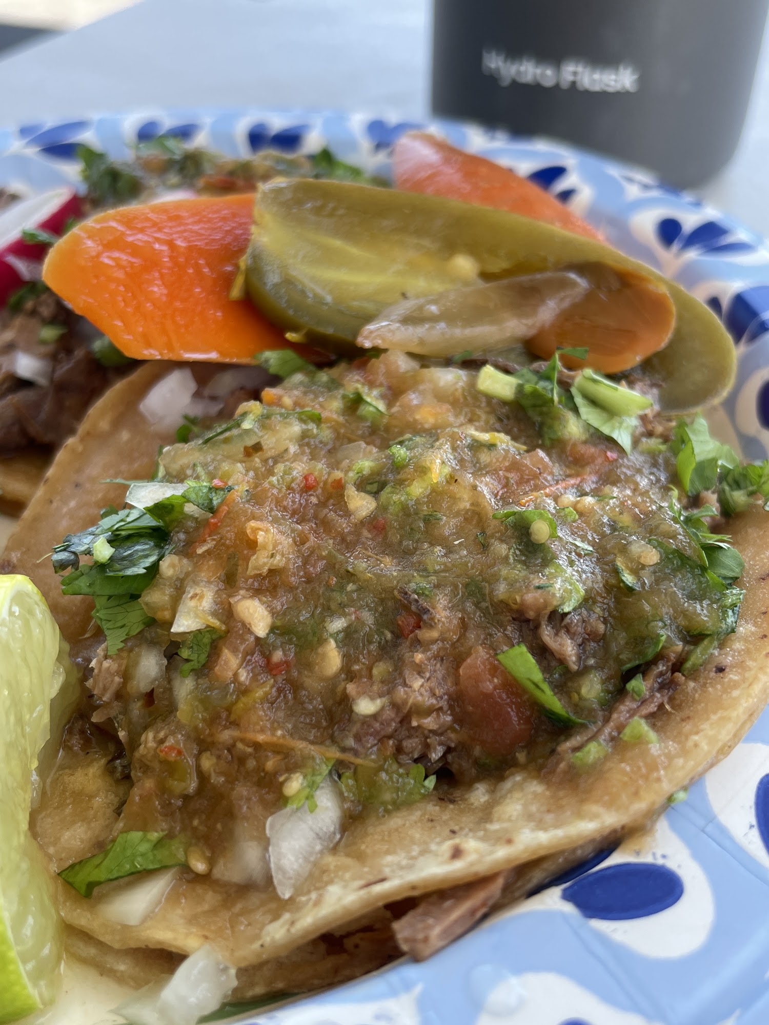 LA Carreta DE Taco Truck Menu