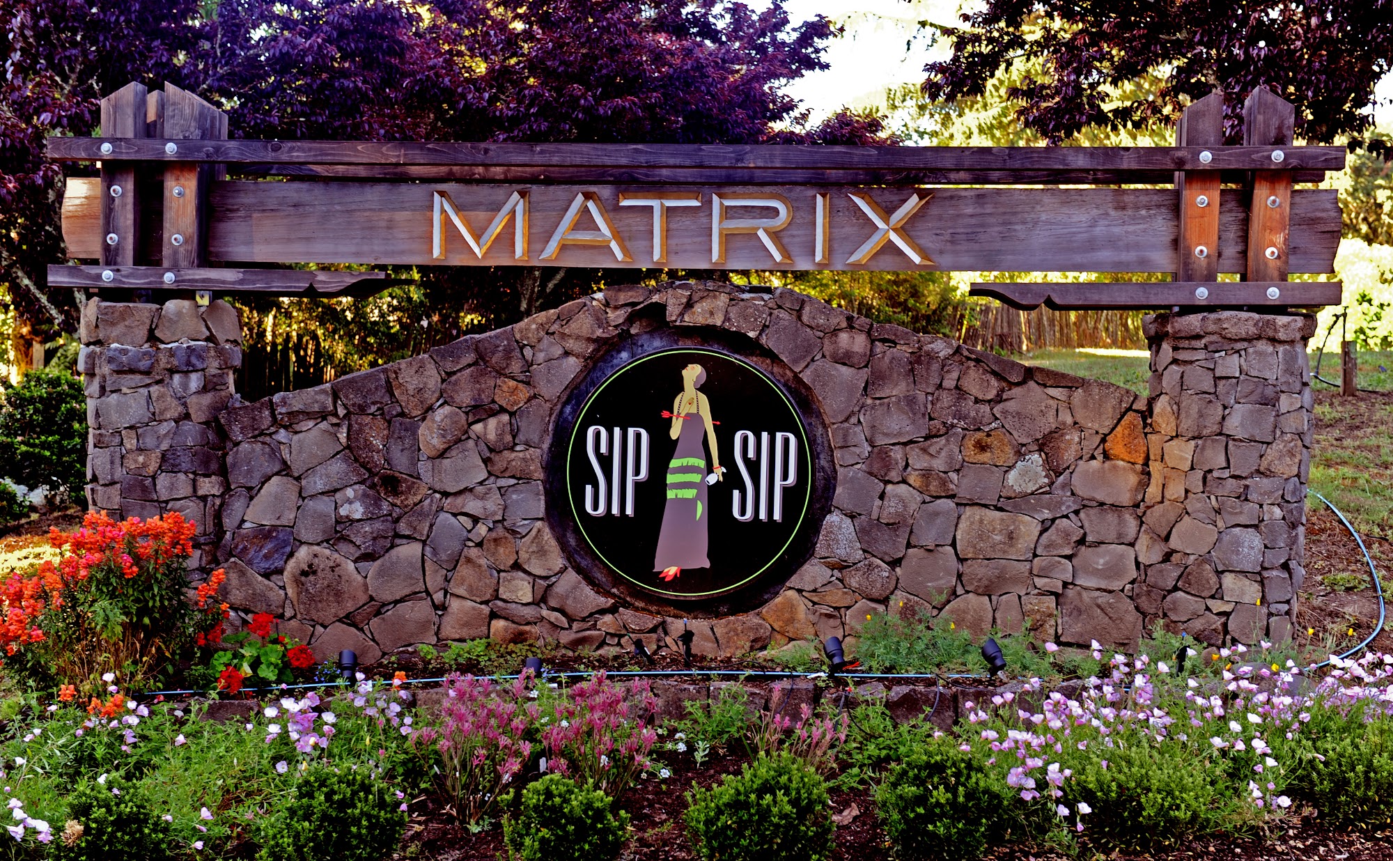 Matrix Winery Menu