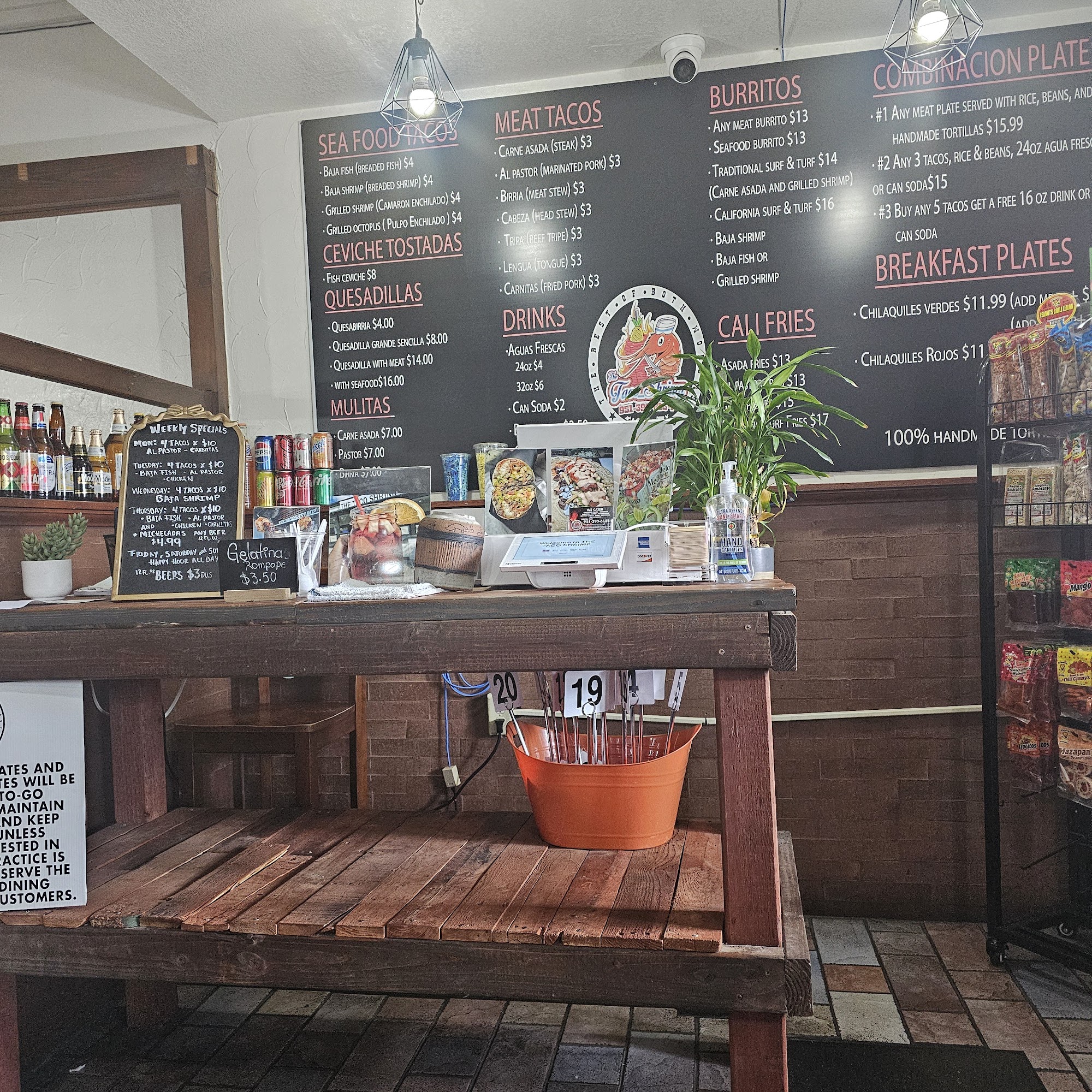 The taco shrimp Hemet