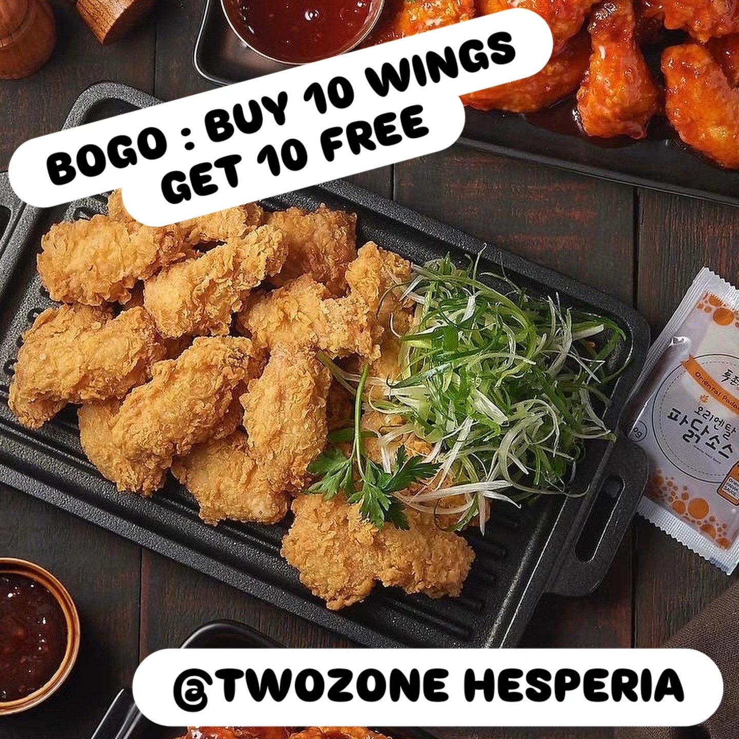 TWOZONE CHICKEN HESPERIA Hesperia