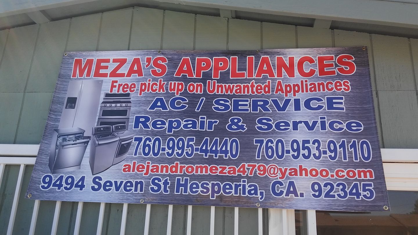Meza's Appliances