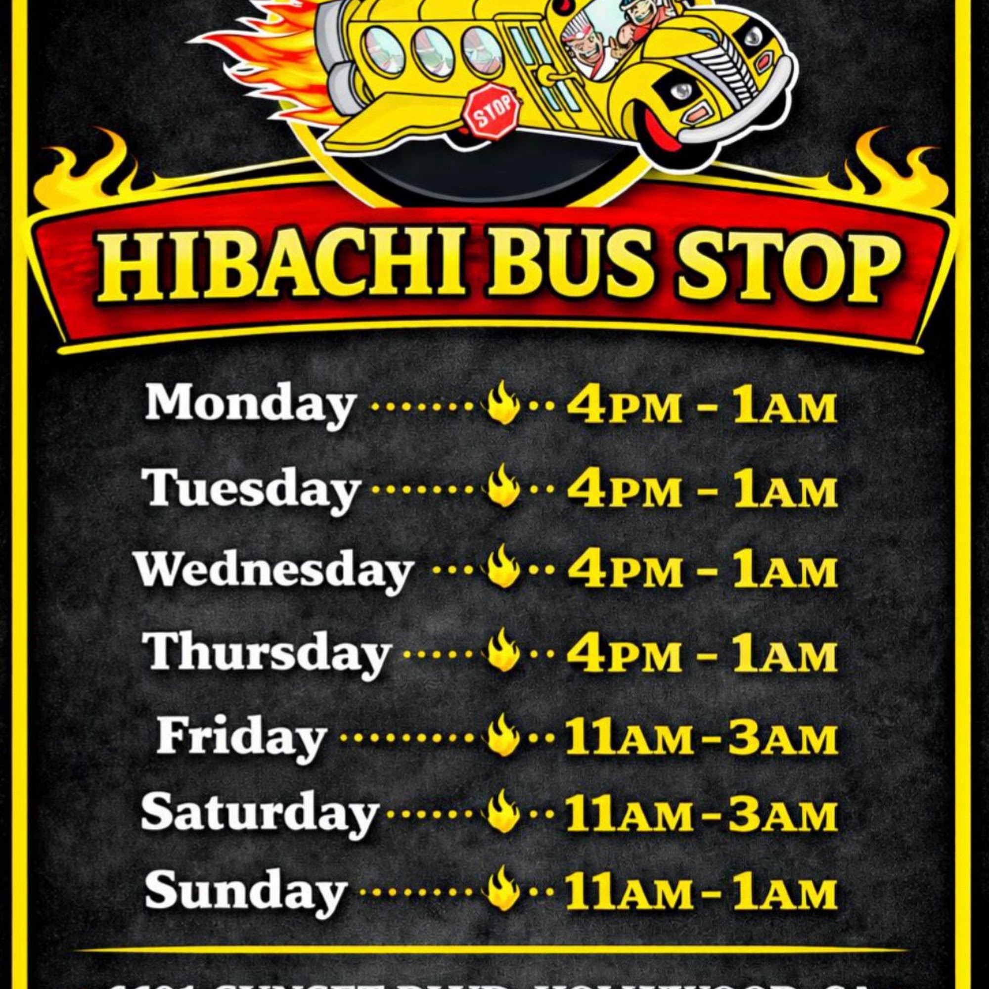 Hibachi Bus Stop