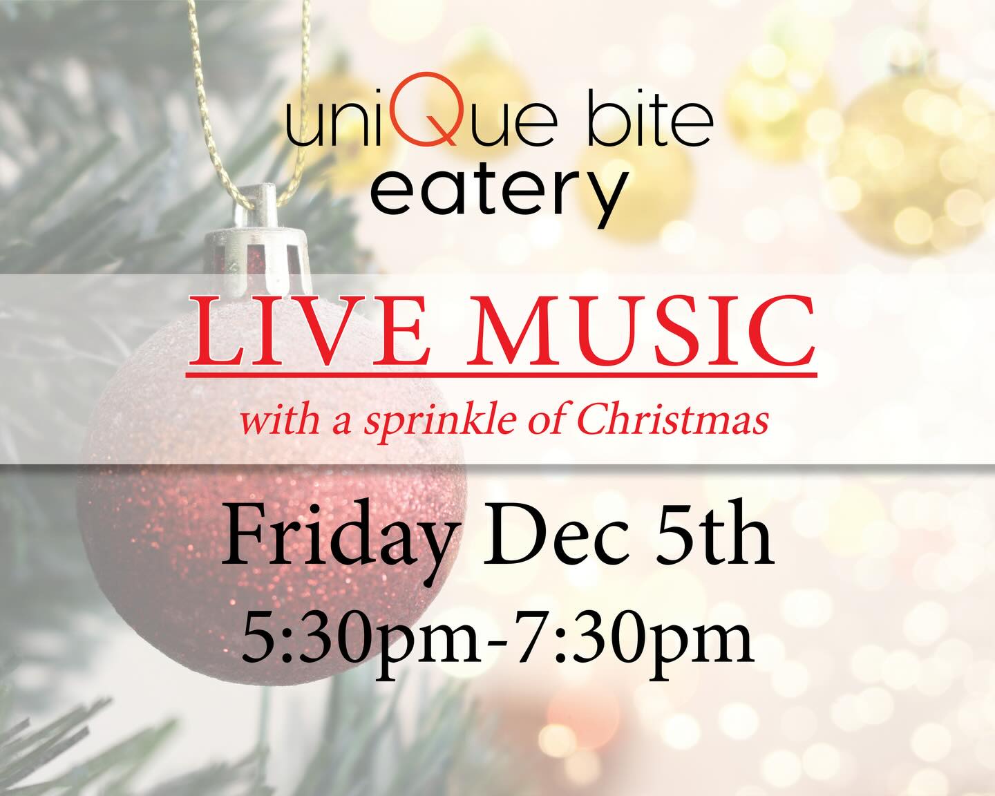 Unique Bite Eatery Indio