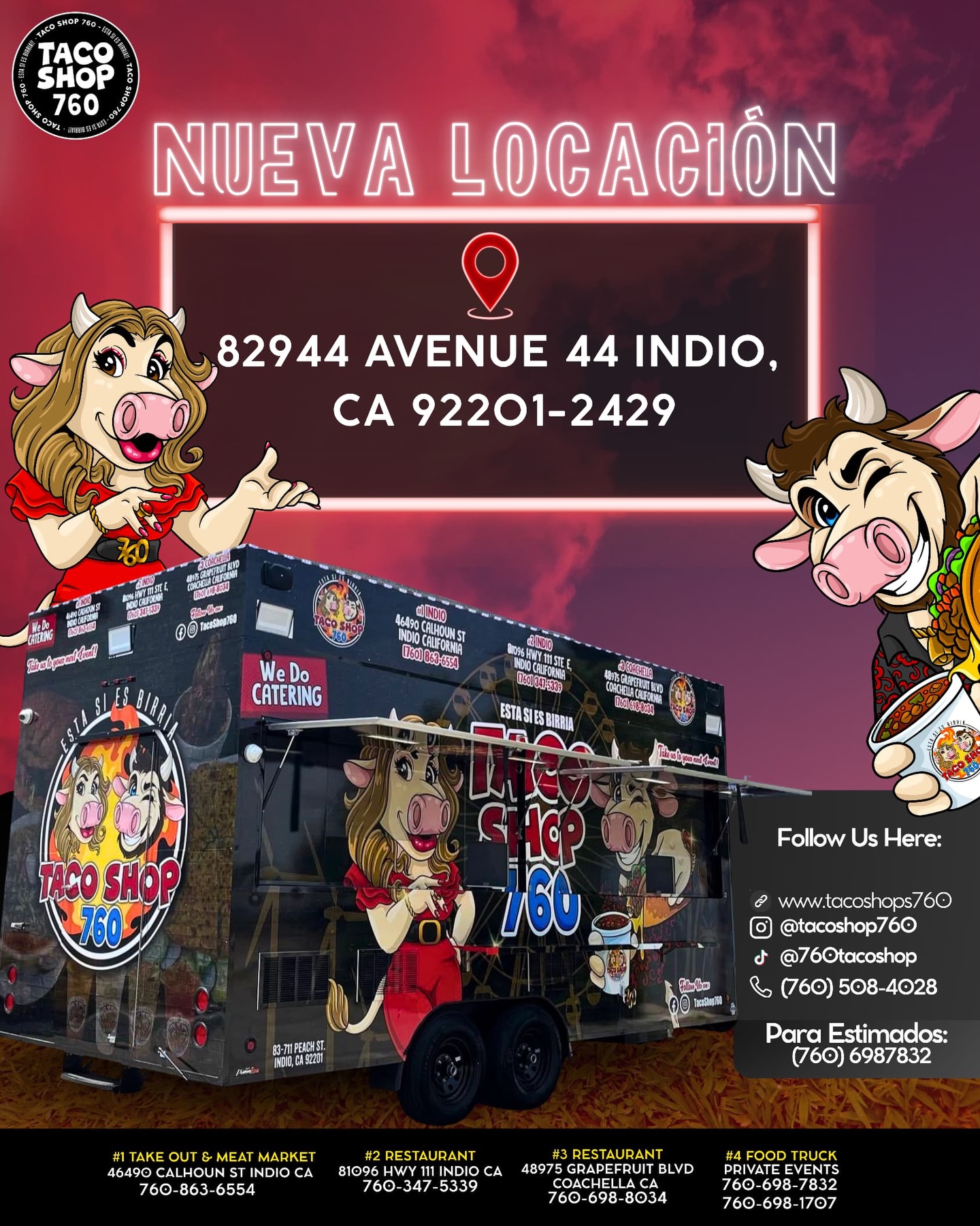 Taco Shop 760 Restaurant Indio