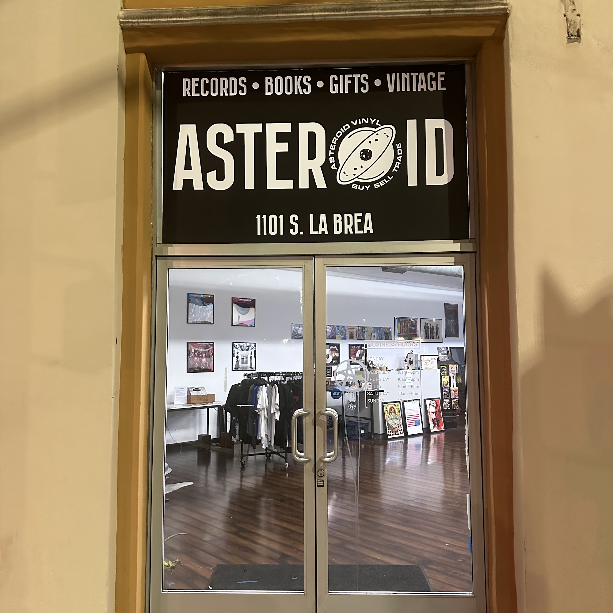 Asteroid Vinyl Cafe 1101 S La Brea Ave, Inglewood