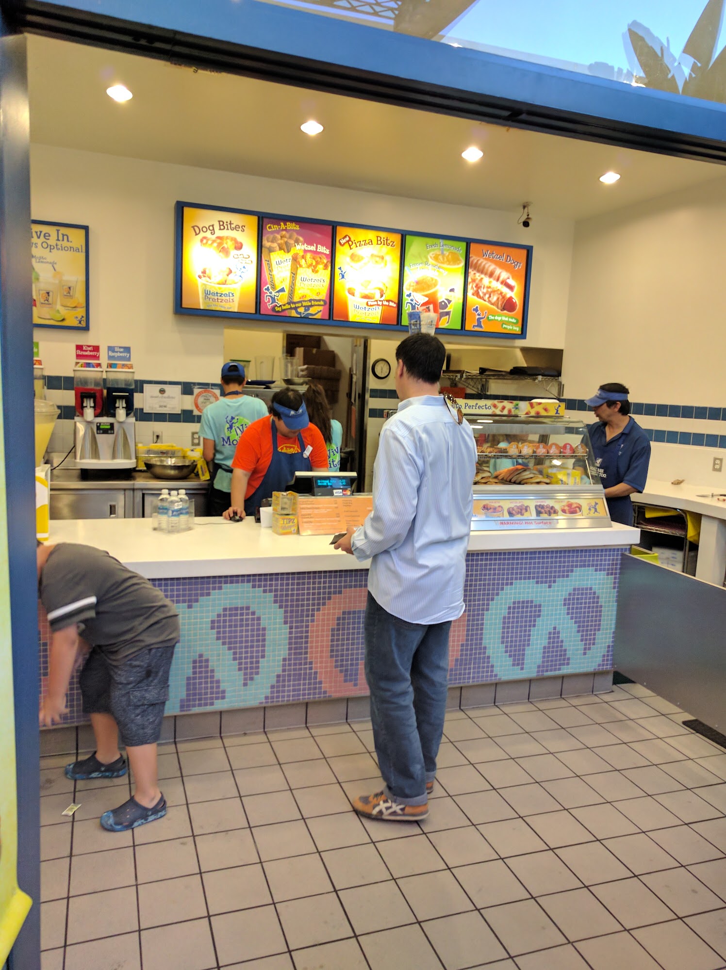 Wetzel's Pretzels Menu