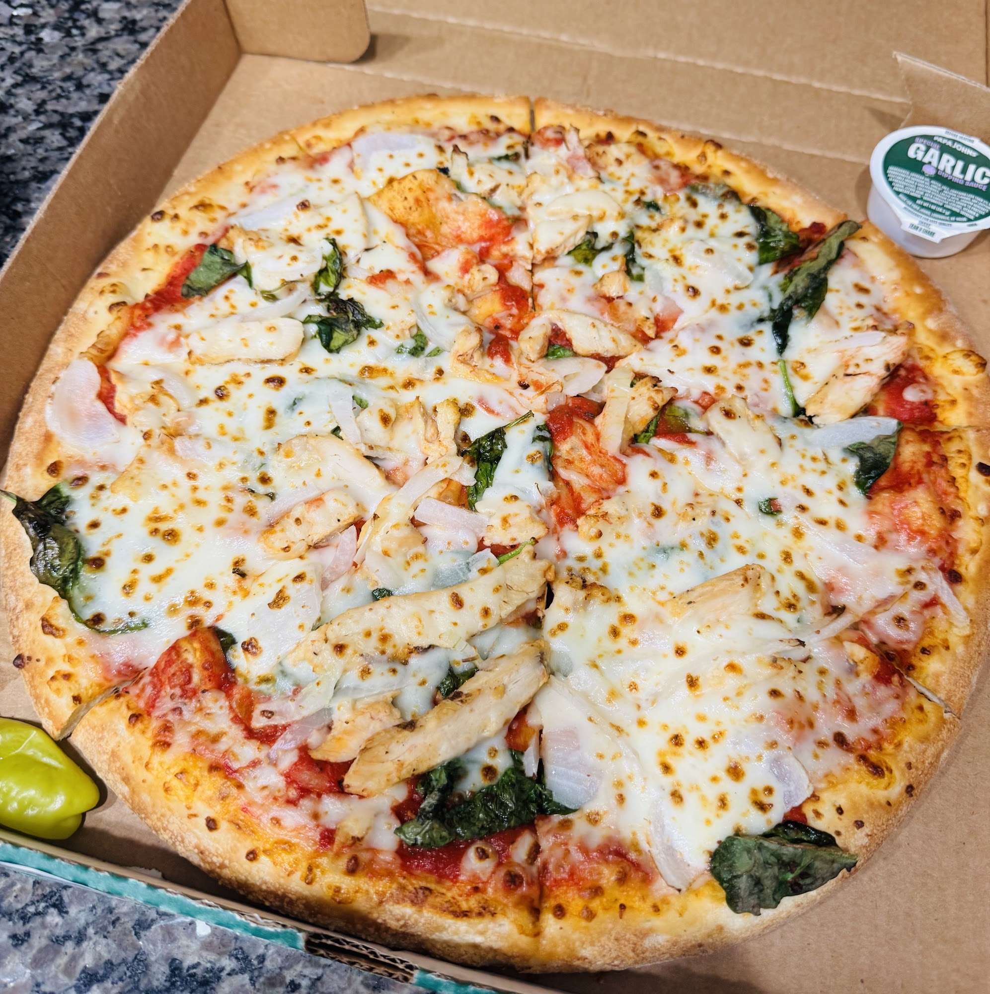 Papa Johns Pizza Menu