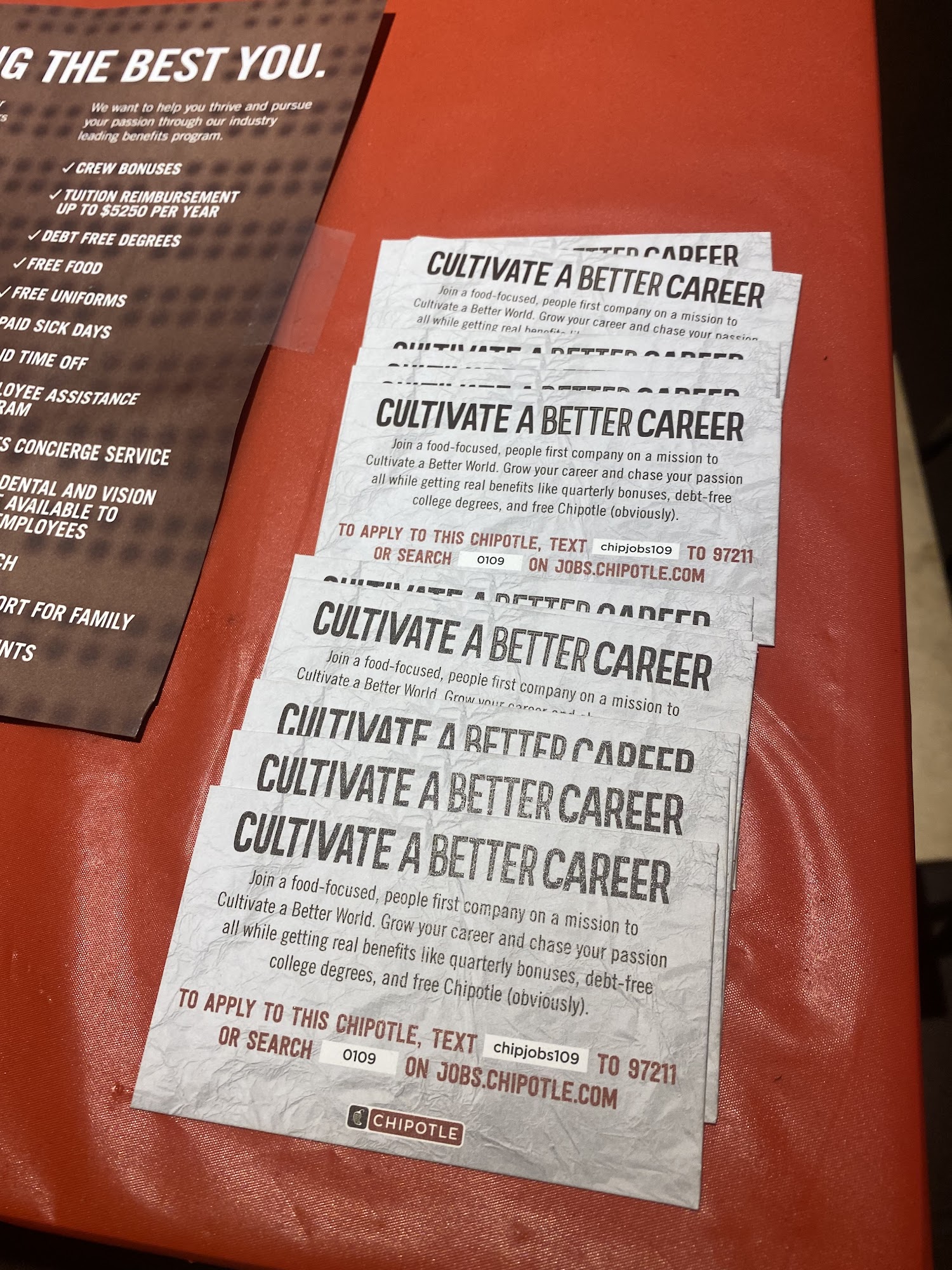 Chipotle Mexican Grill Menu