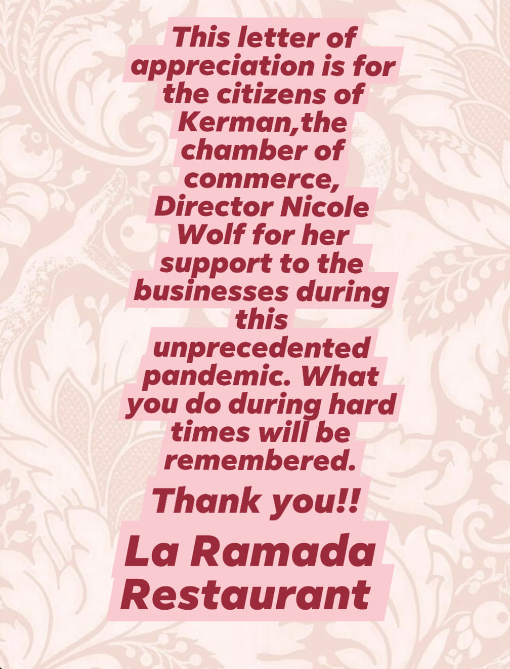 Photo credit: facebook