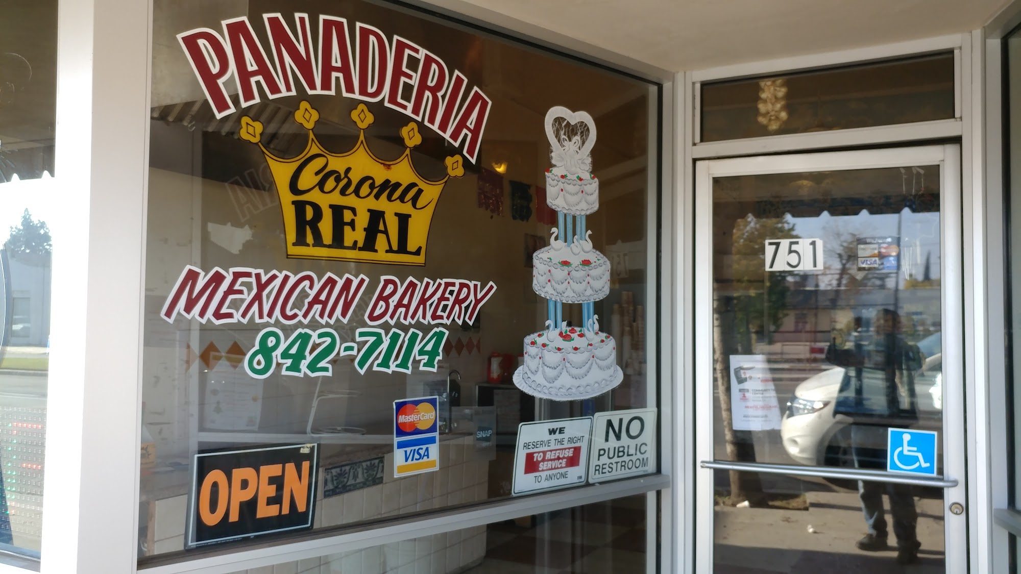 Corona Real Bakery Menu