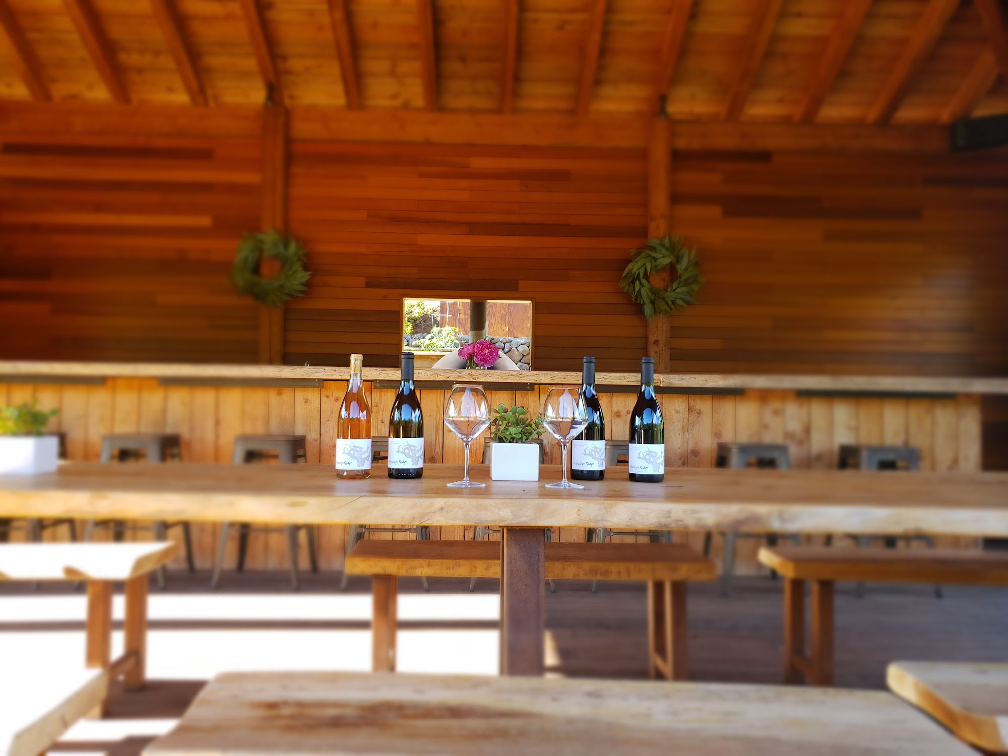 Mindego Ridge Vineyard Menu