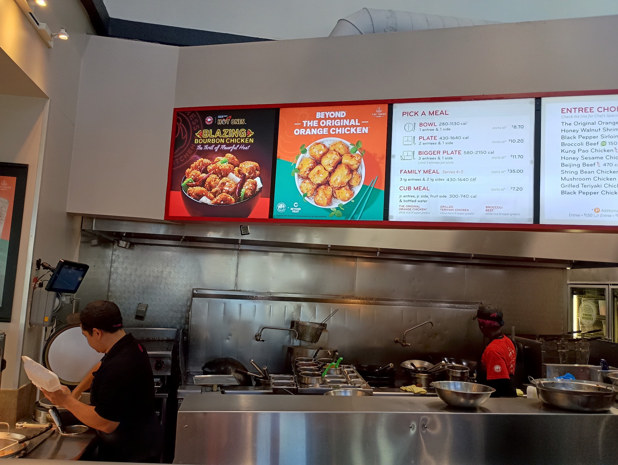 Panda Express Menu