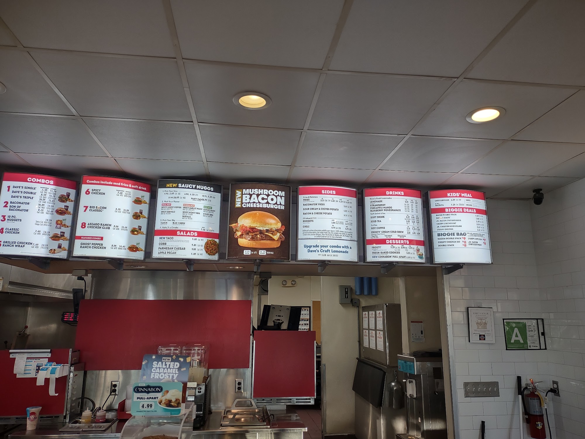 Wendy's Menu