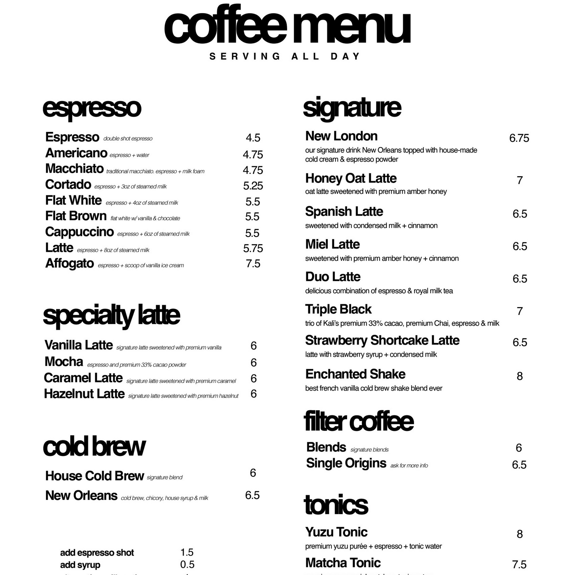 Enchanted Coffee Bar La Mirada