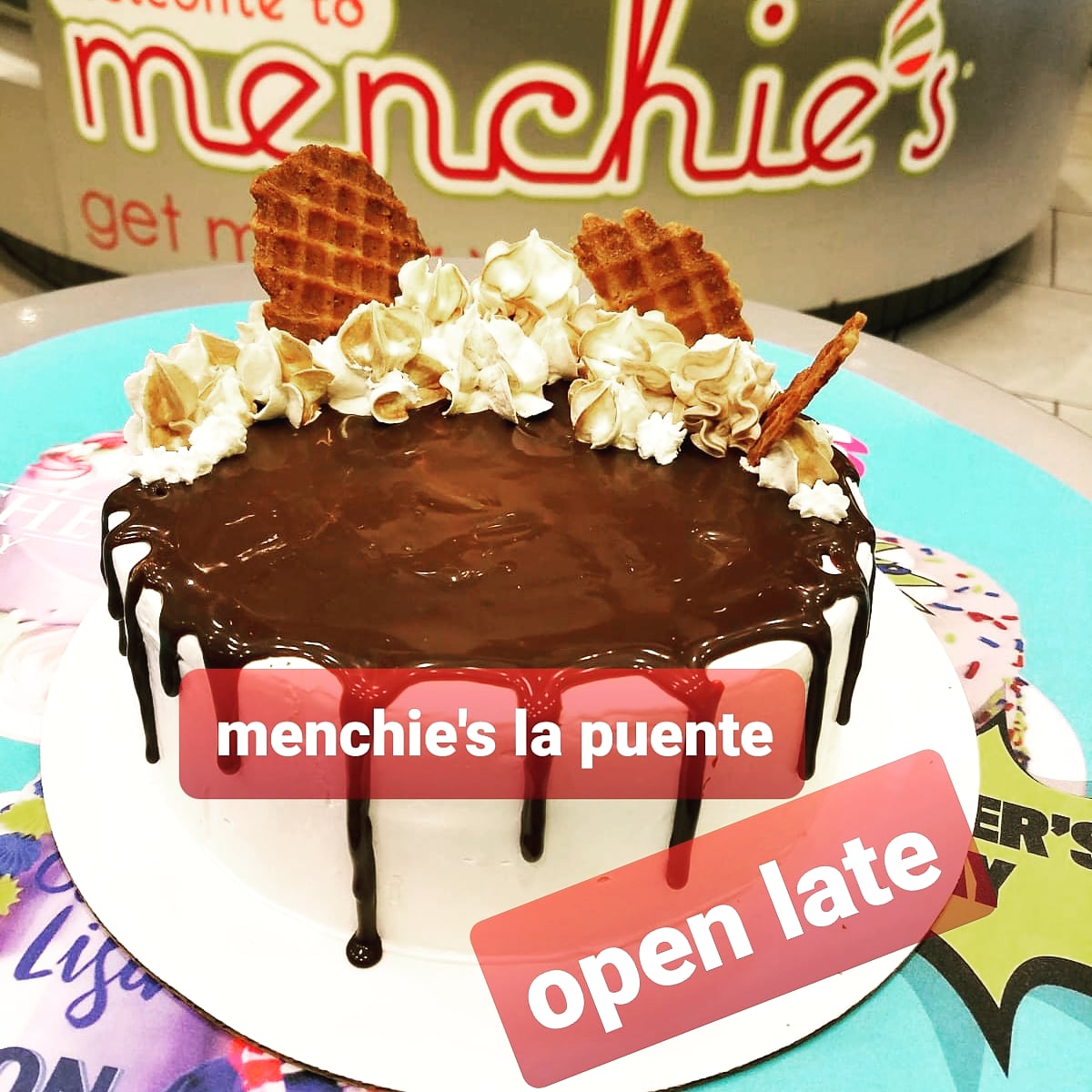 Menchie's Frozen Yogurt Menu