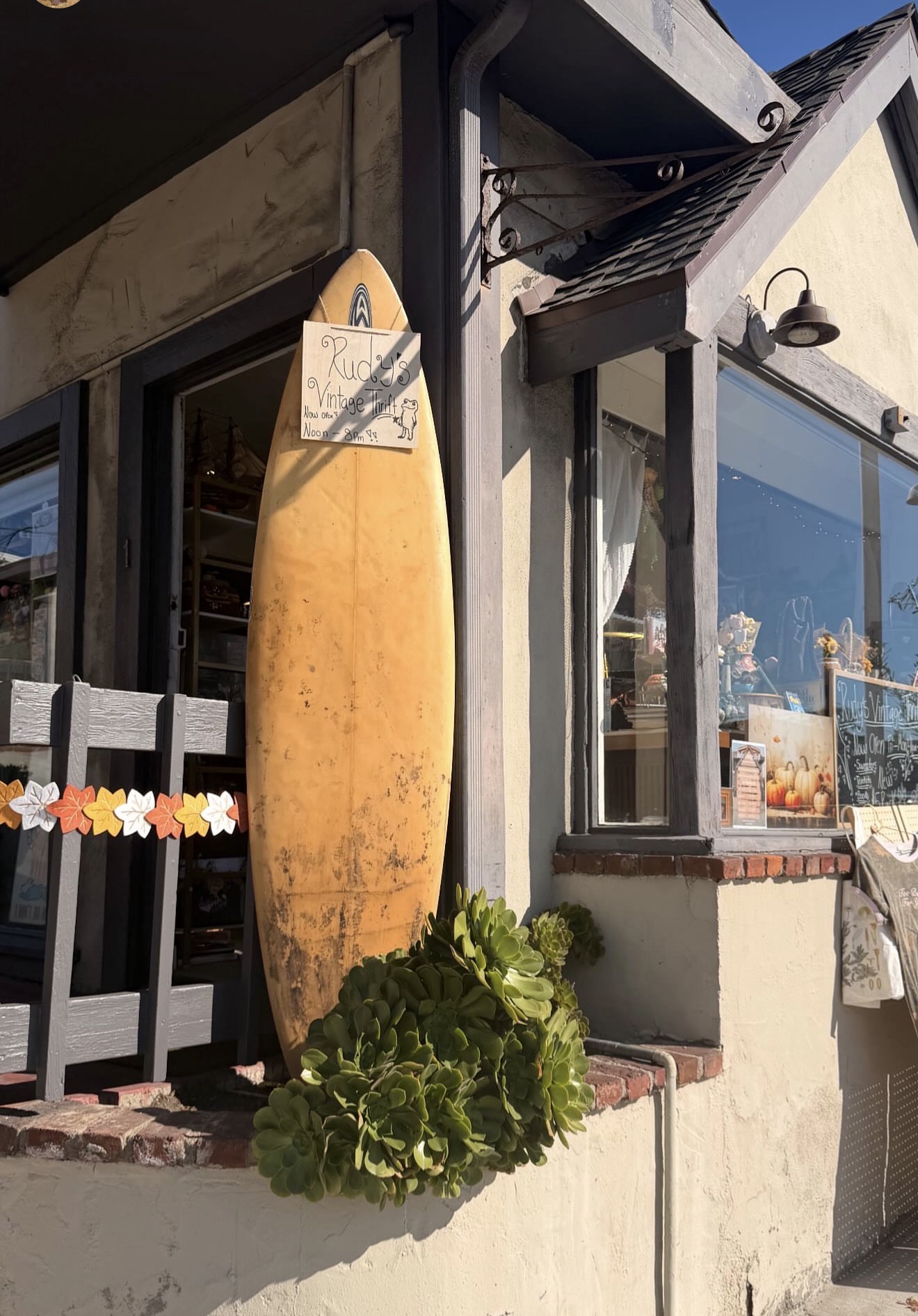 Rudy’s vintage thrift Laguna Beach