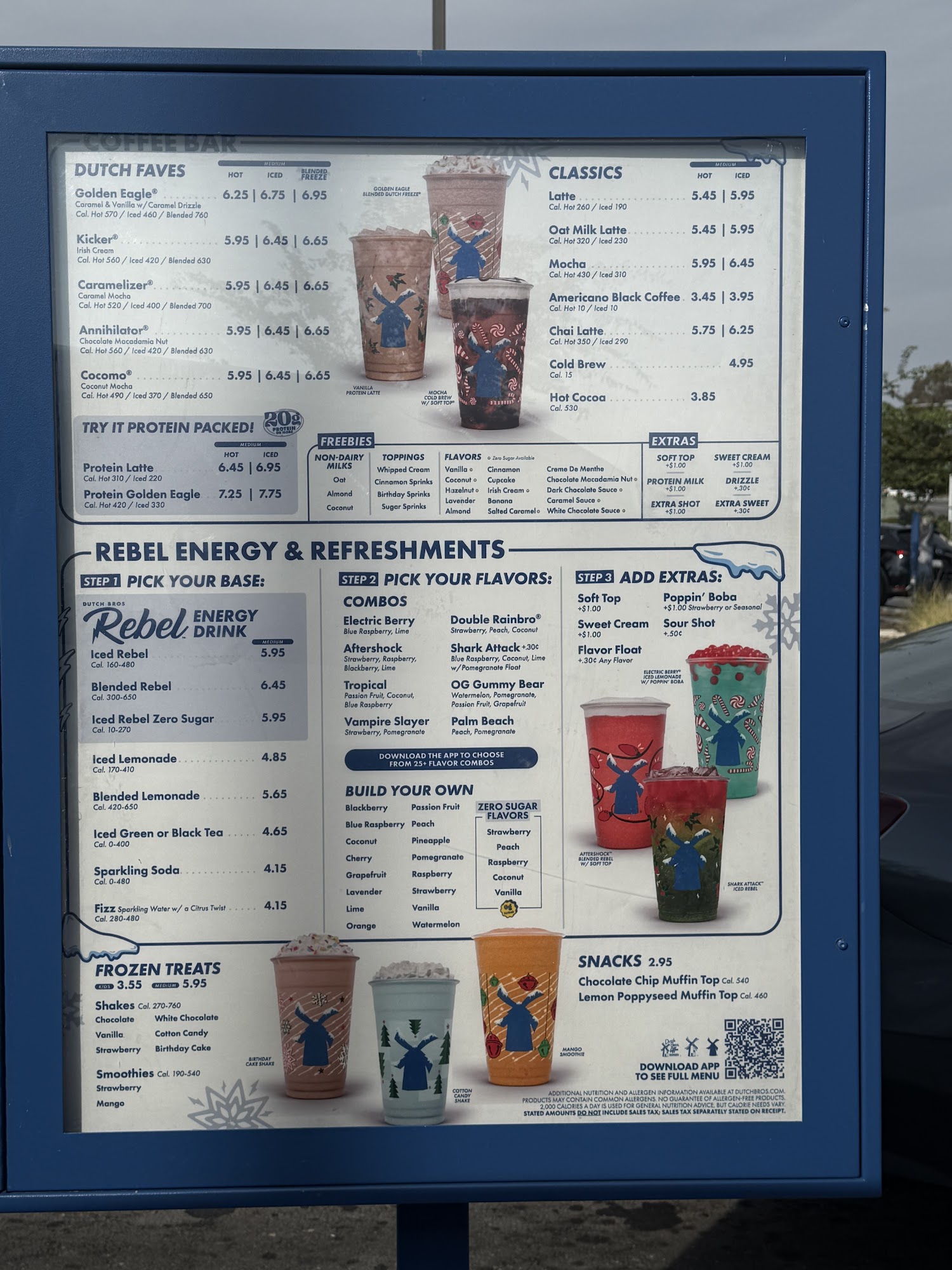 Dutch Bros Coffee Menu
