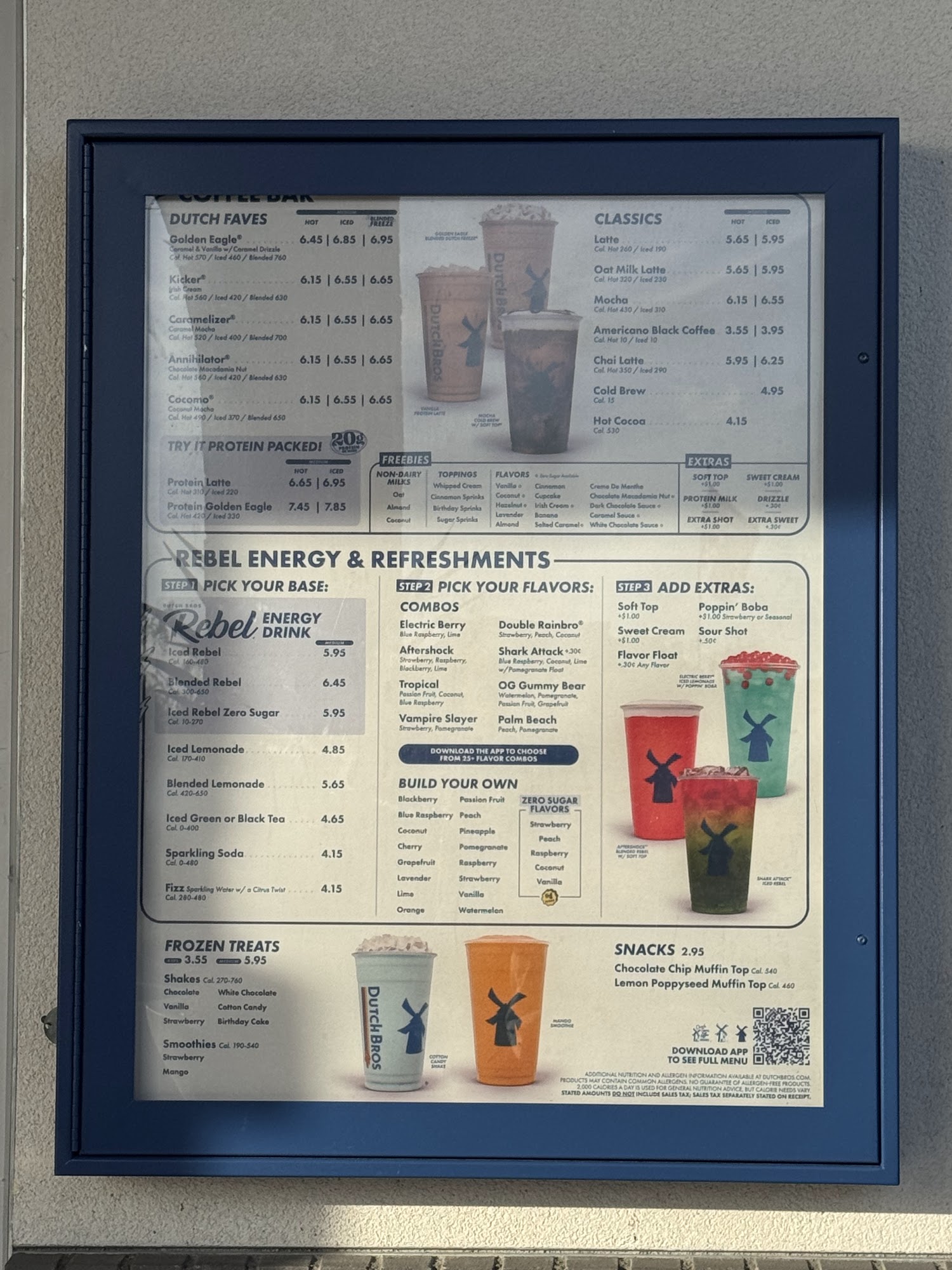 Dutch Bros Coffee Menu