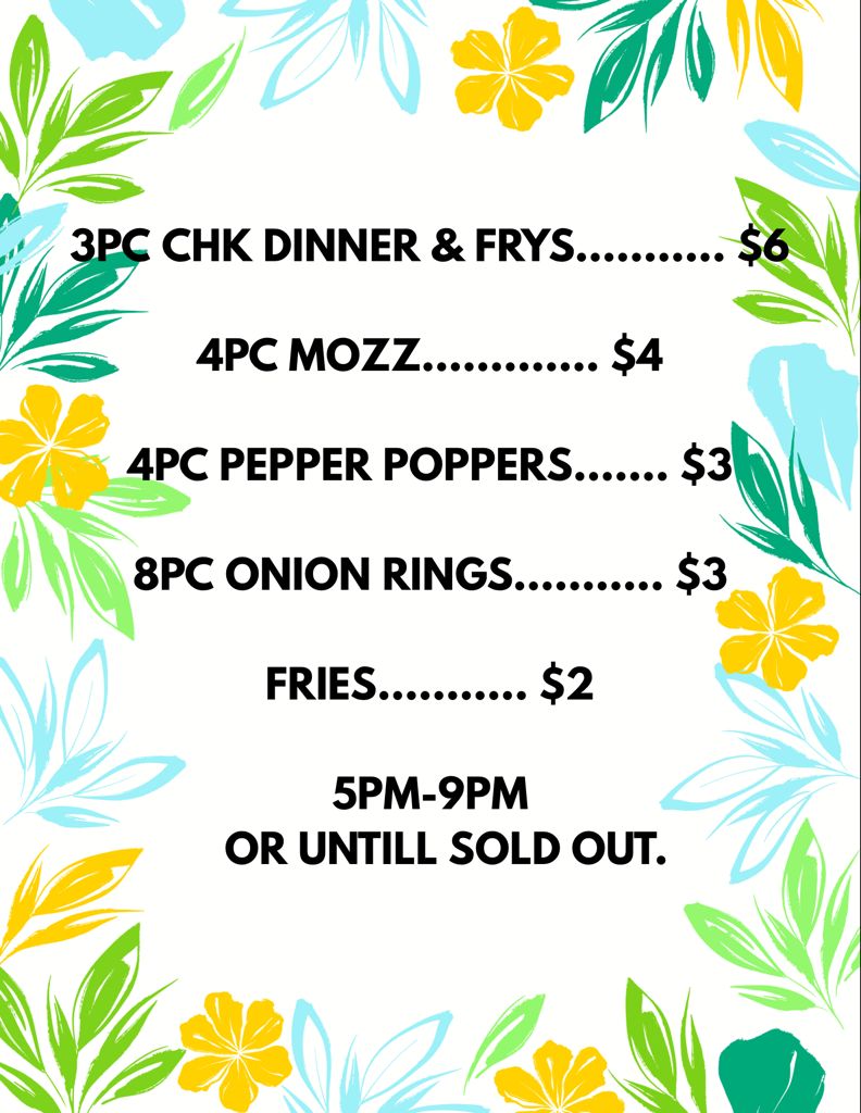 The Moose - Lake Elsinore Lodge 1021 Menu