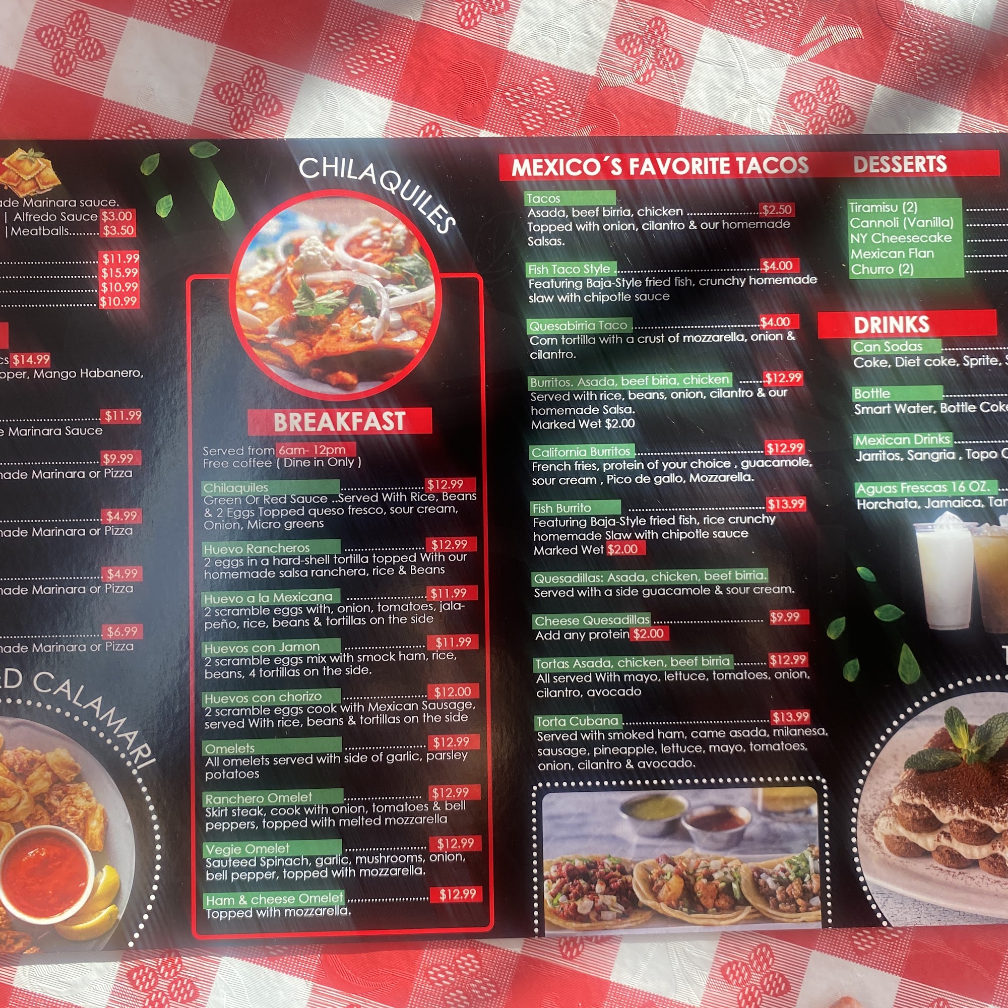 Basil Pizza & Mexican Food Lakewood