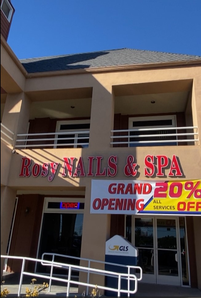 Rosy Nails & Spa 11409 E Carson St, Lakewood California 90715