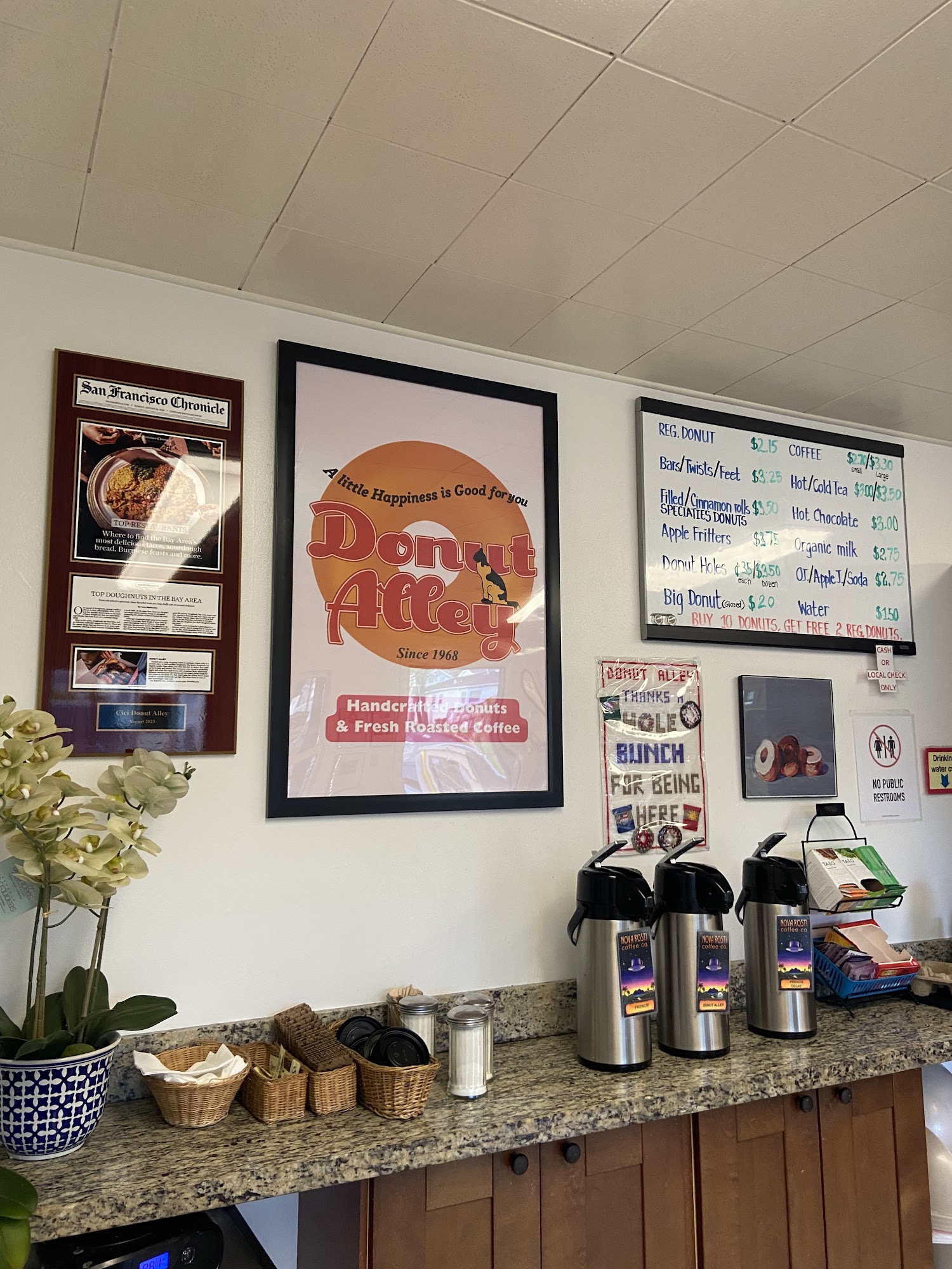Donut Alley Menu