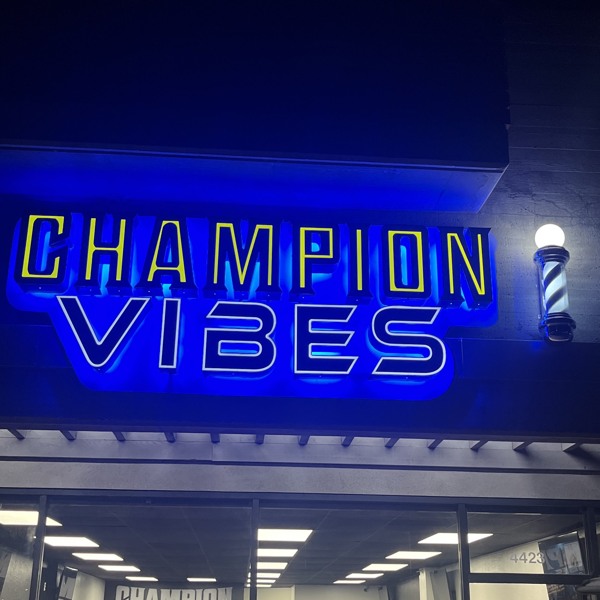 Champion Vibes Lawndale Barbershop 4423 Redondo Beach Blvd, Lawndale California 90260