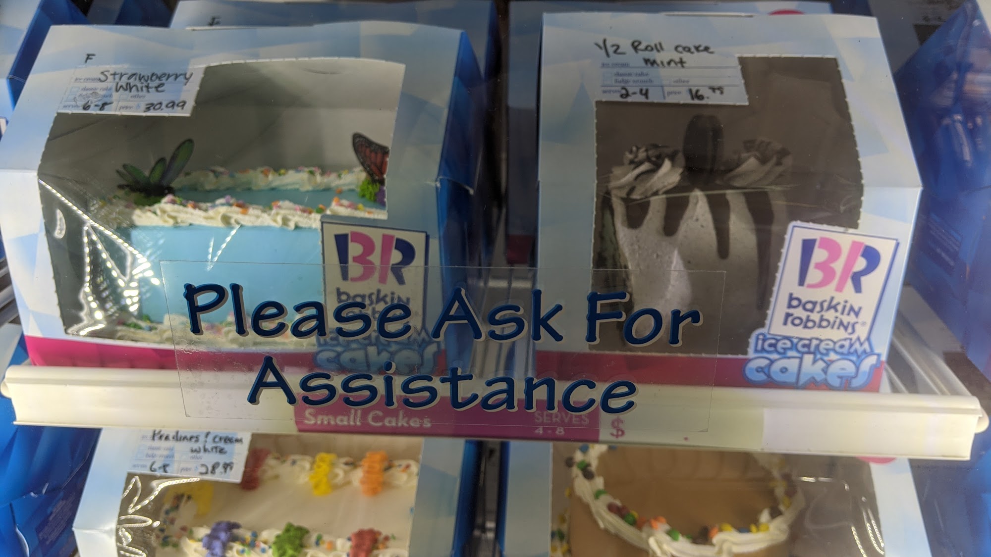 Baskin-Robbins Menu