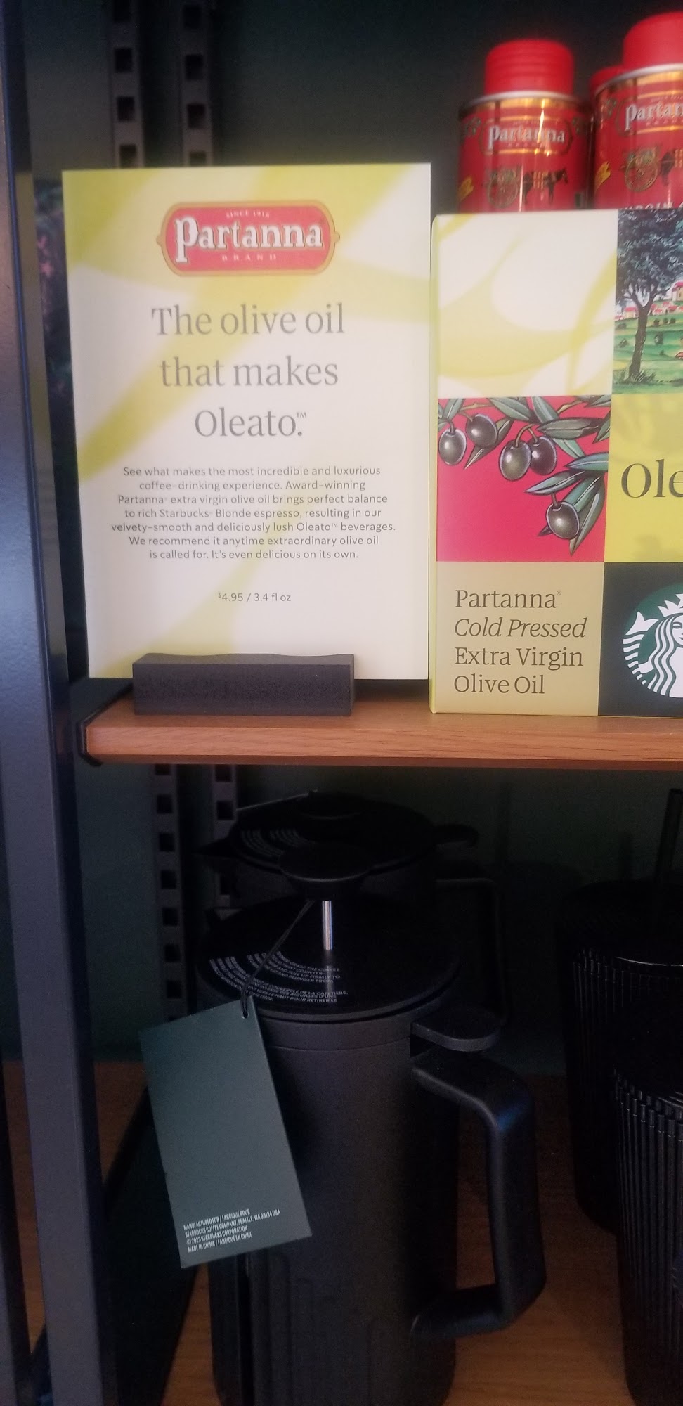 Starbucks Menu