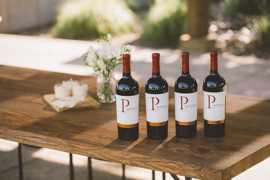 Provenance Vineyards Menu