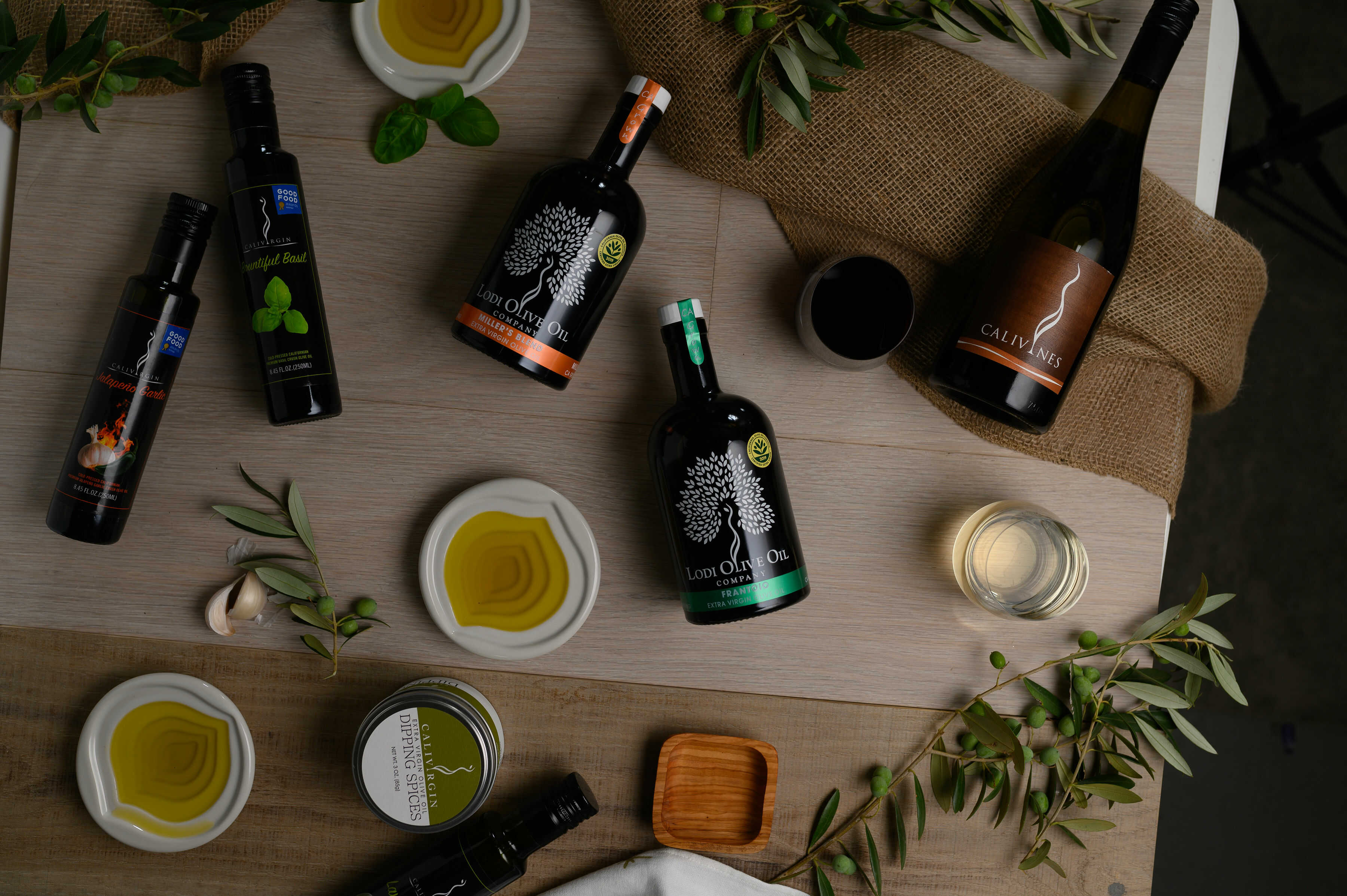 Calivines Winery & Olive Mill Menu