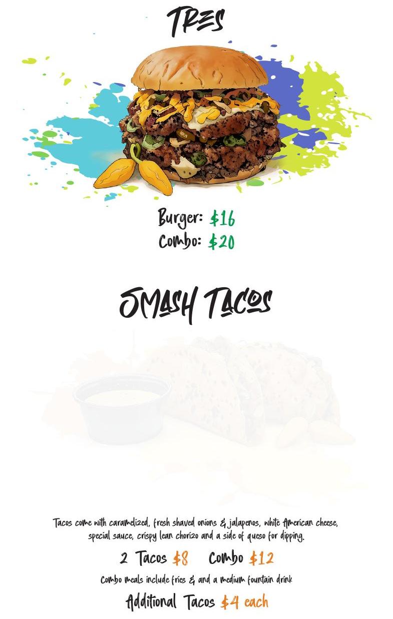 Beasties - Long Beach Menu