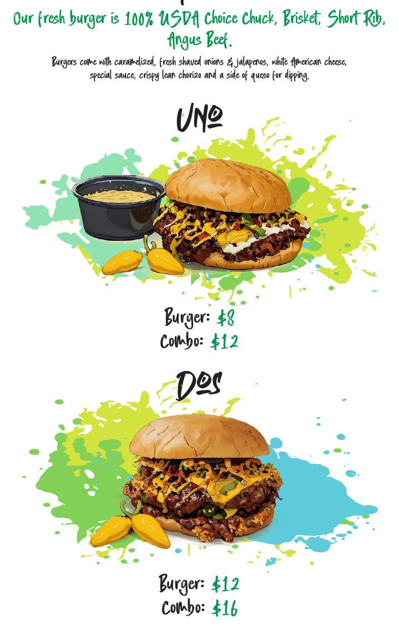 Beasties - Long Beach Menu