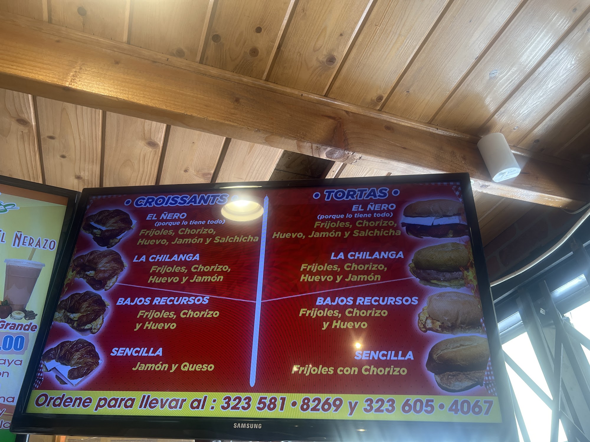 Mi Tierra Bakery El Ñero Menu