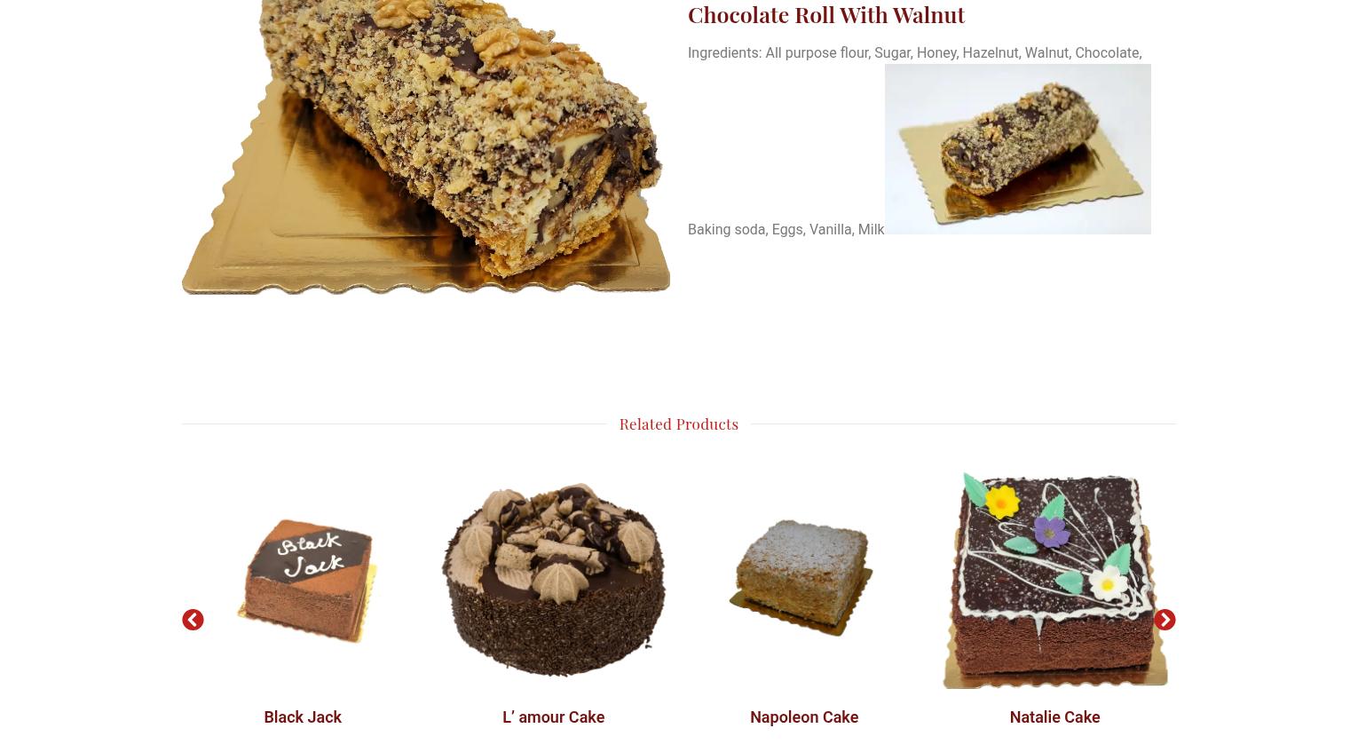 Le Balcon Bakery Menu