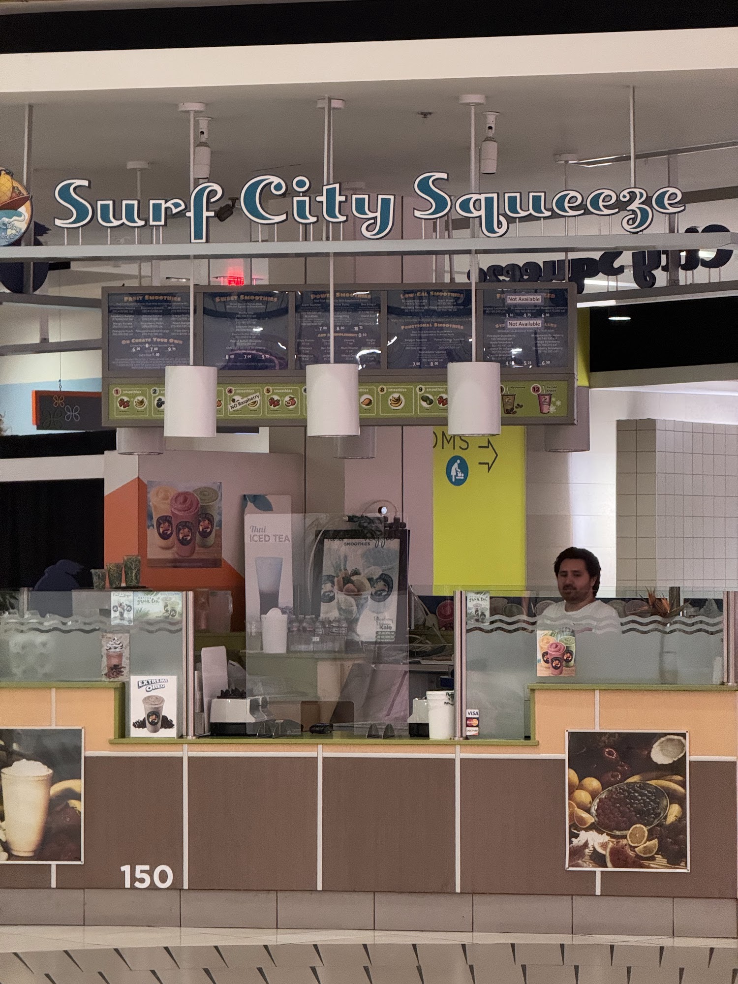 Surf City Squeeze Menu