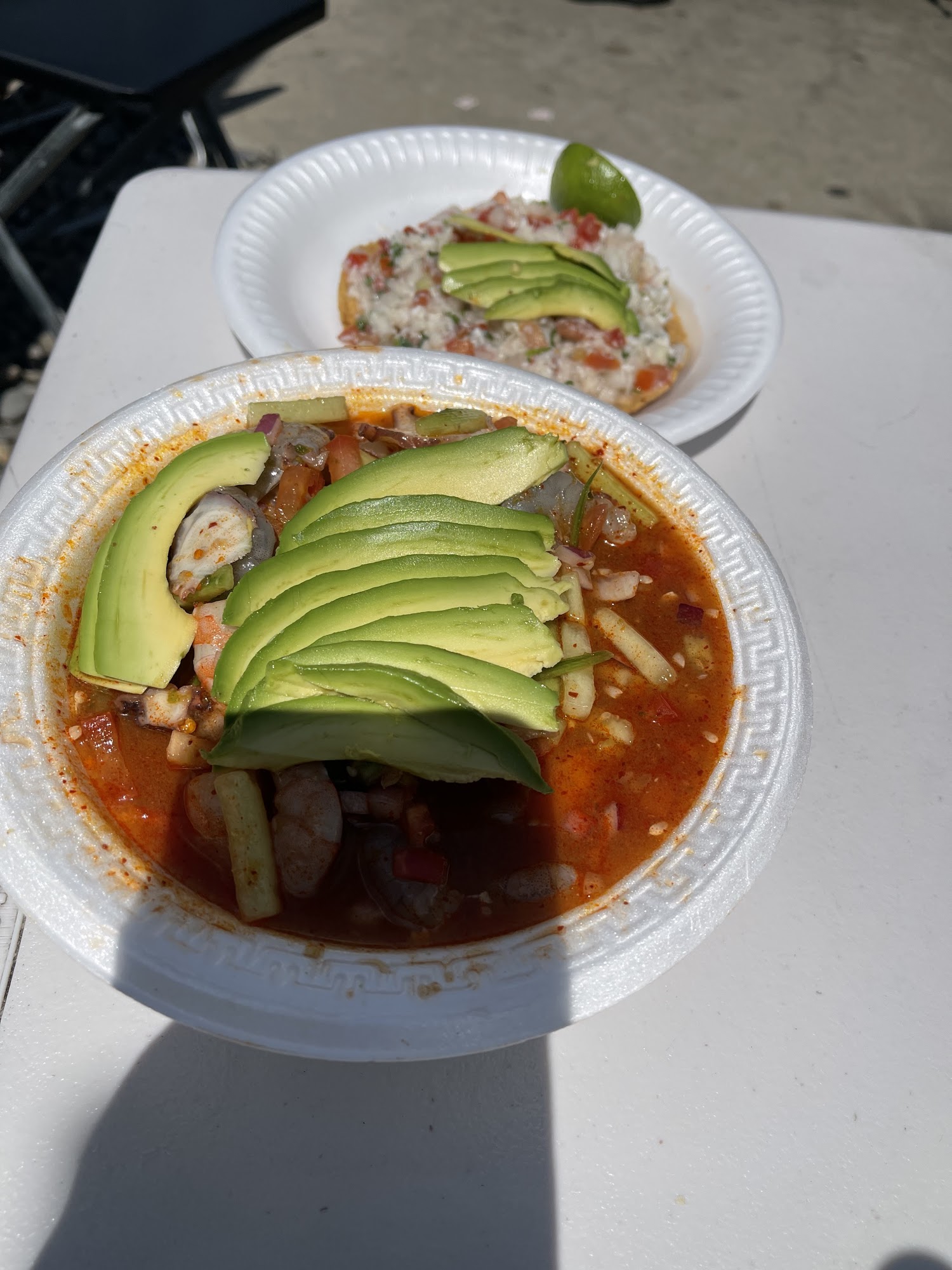 Mariscos Los Tres Animales Menu