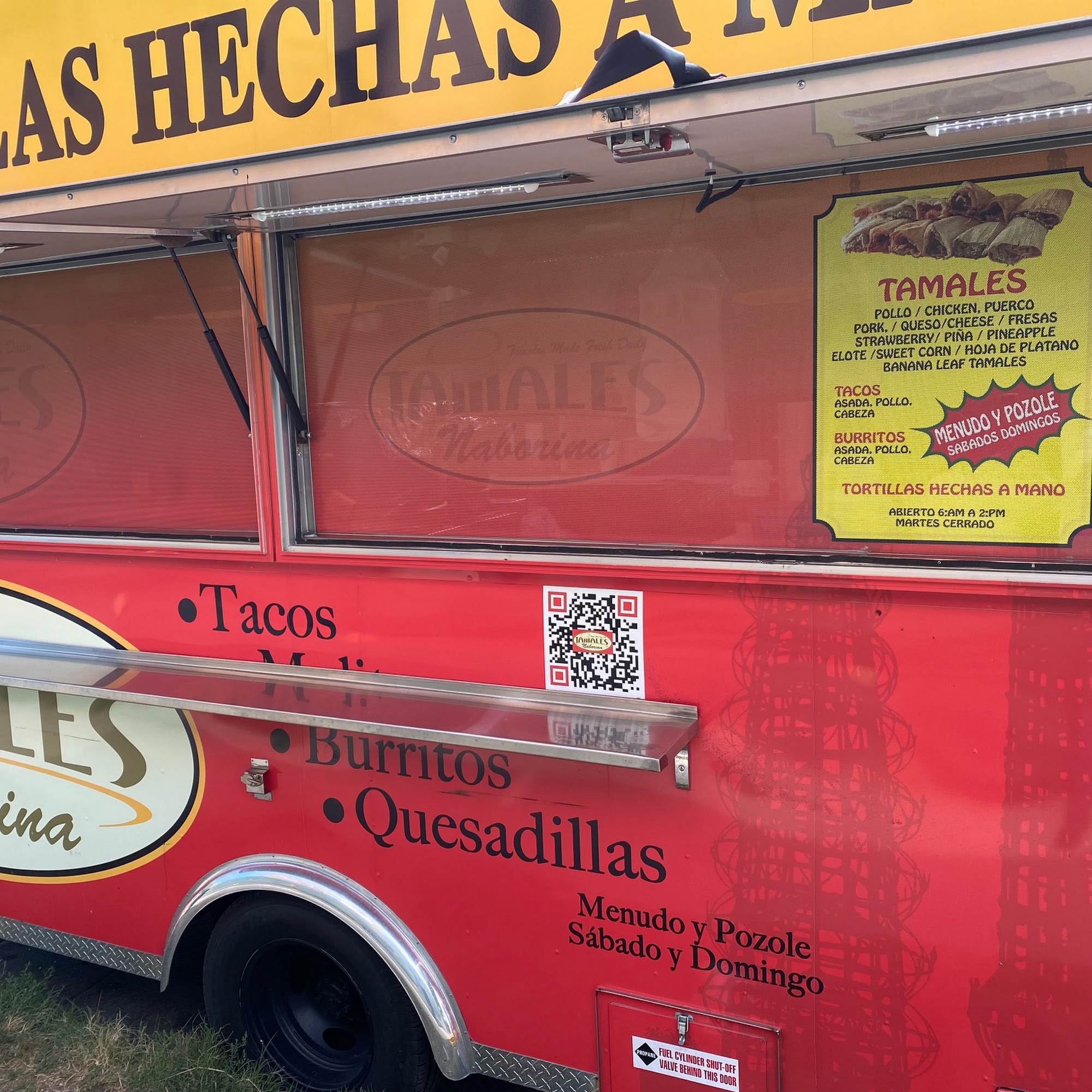 TAMALES NABORINA Menu