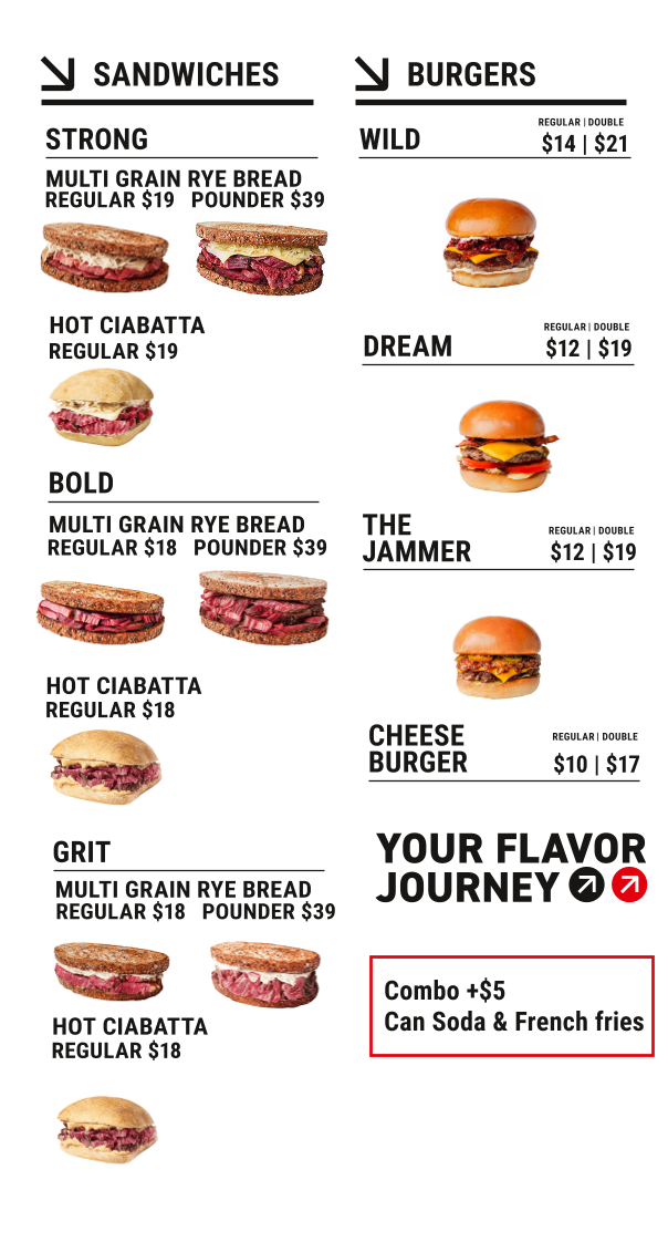 Station 43 Pastrami & Burger in LA Menu