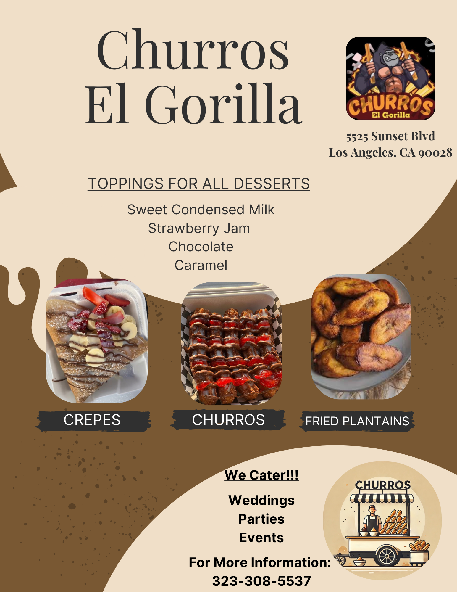 Churros El Gorilla Menu