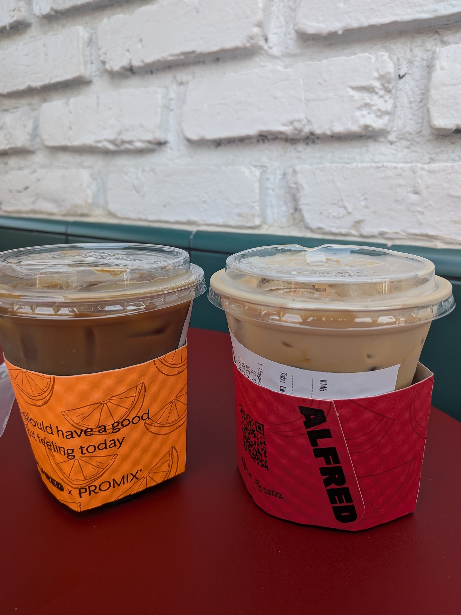 Alfred Coffee Menu