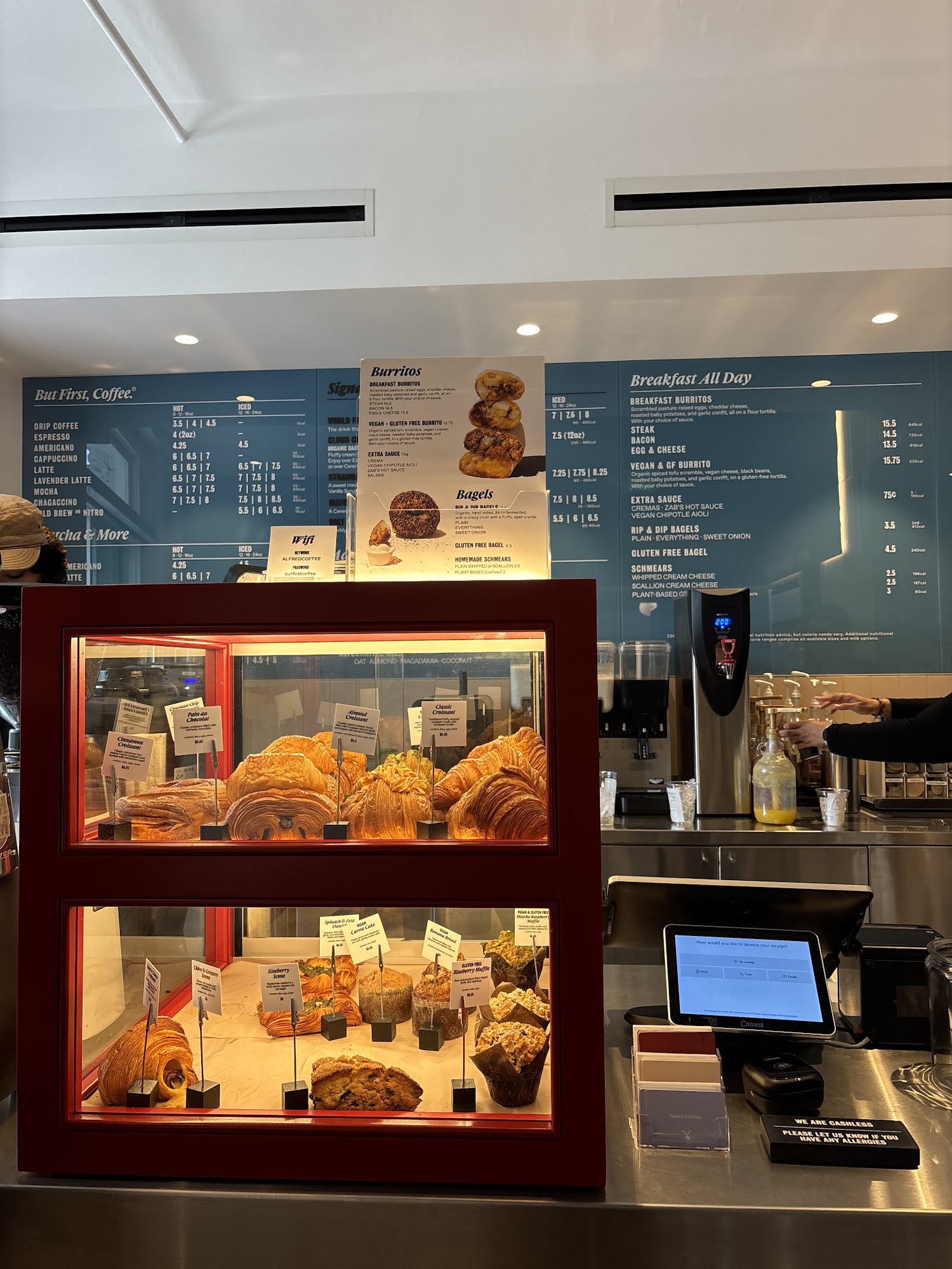 Alfred Coffee Menu