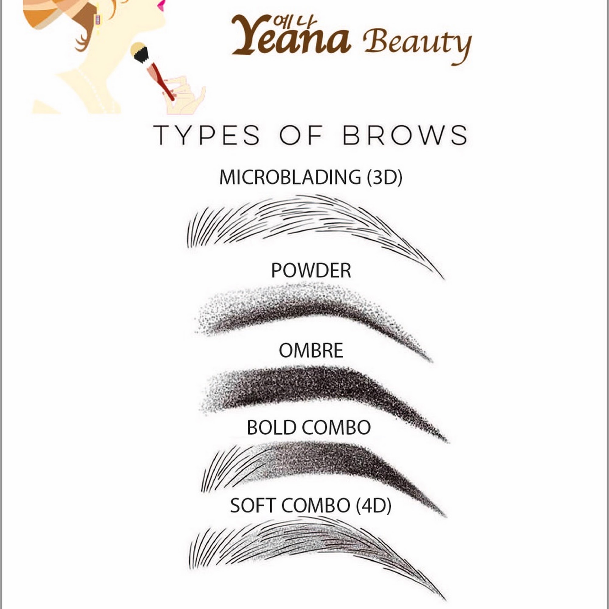 Yeana Beauty | 엘에이 눈썹문신,자연눈썹,La eyebrow.Microblading.
